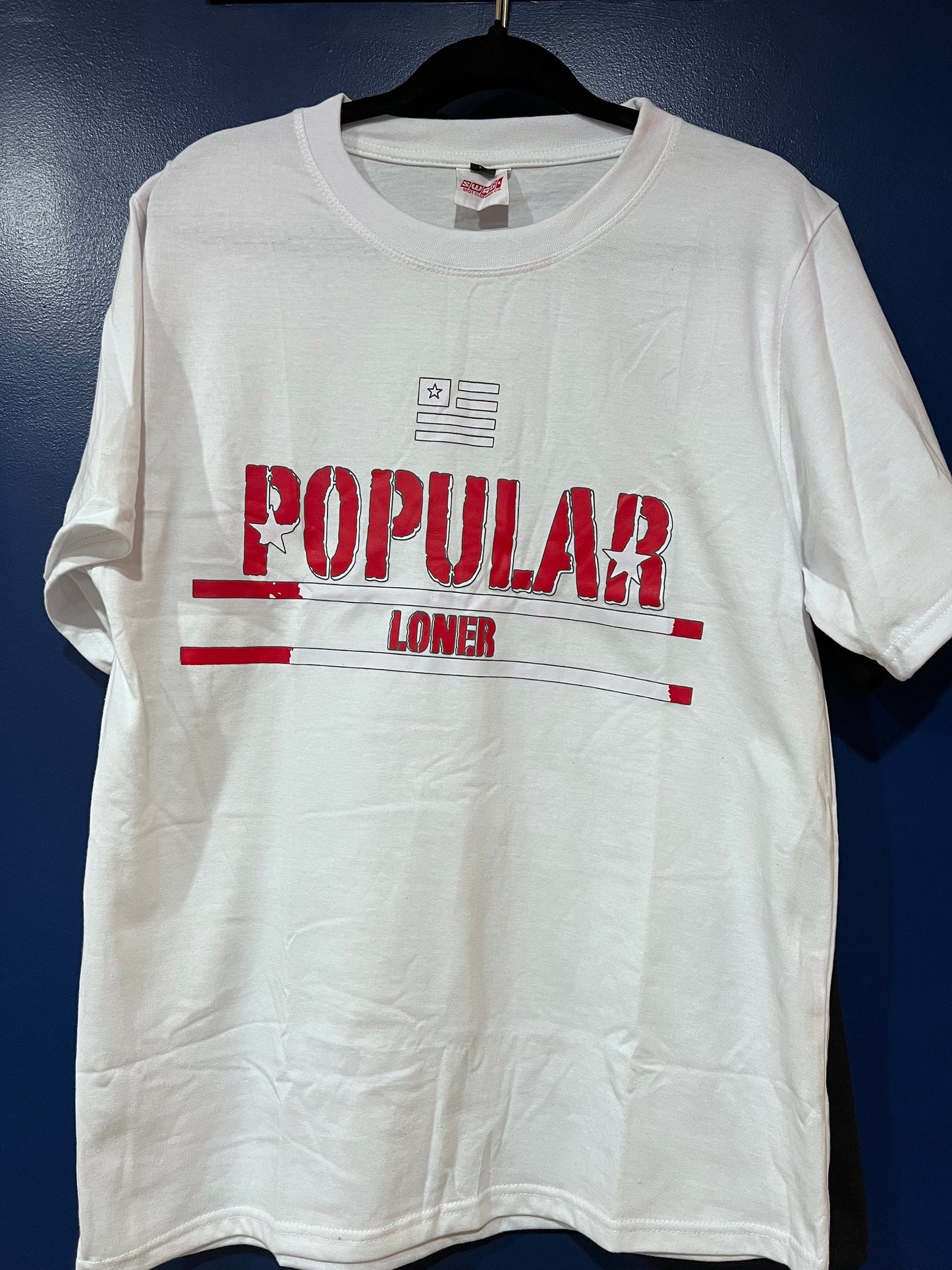 Popular Loner Distressed Unisex T-shirt - Swag Spot Clothing Co