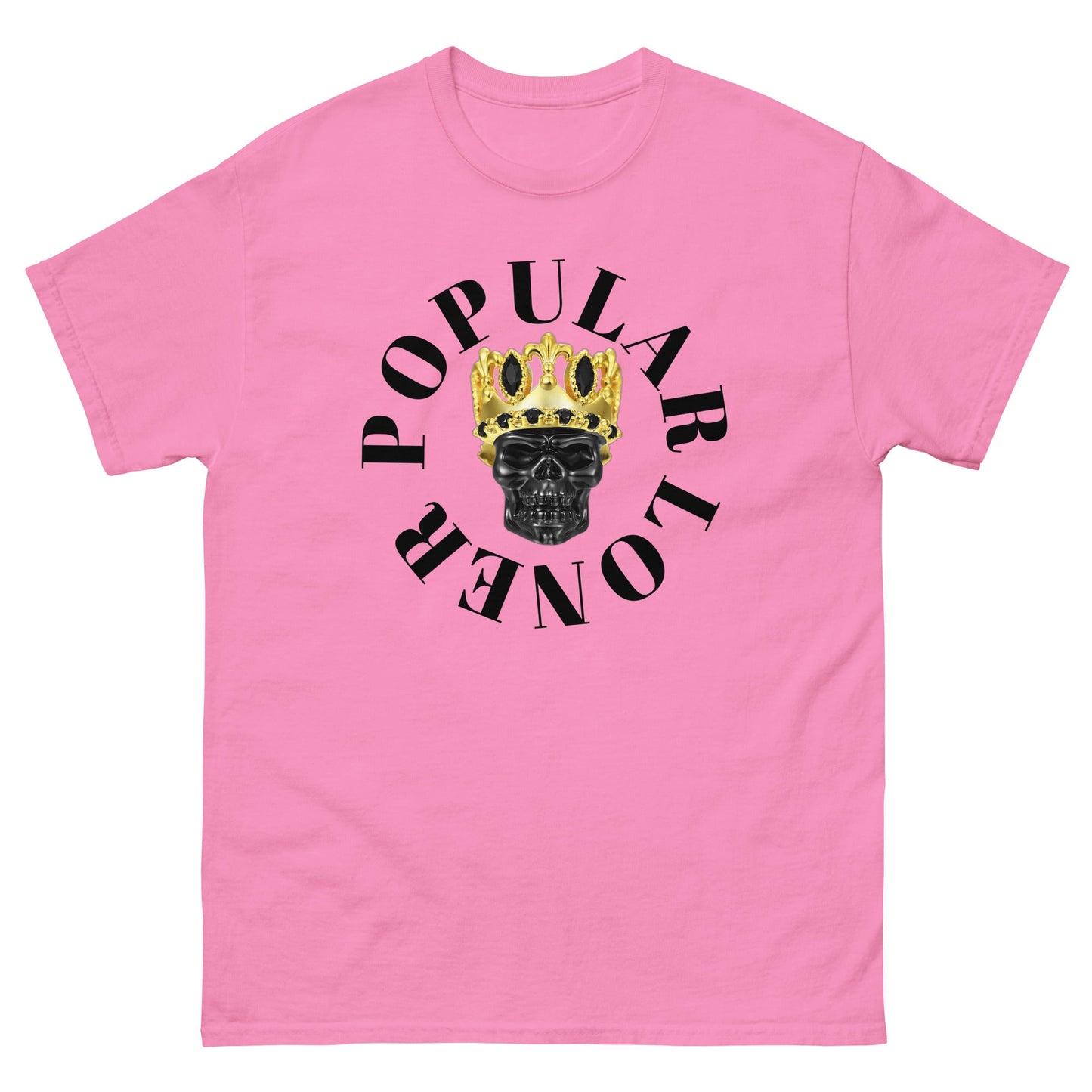 Popular Loner Skull Unisex Printed T-Shirt - Swag Spot Clothing Co