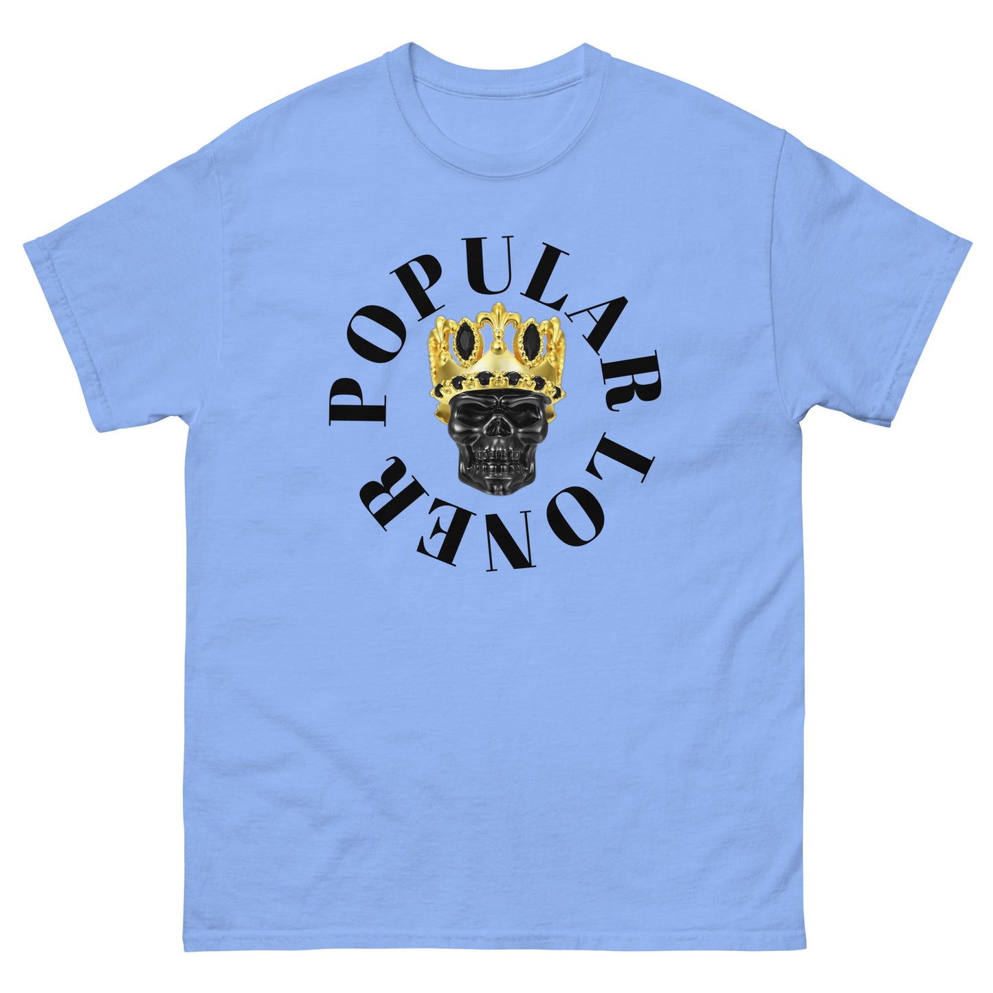 Popular Loner Skull Unisex Printed T-Shirt - Swag Spot Clothing Co