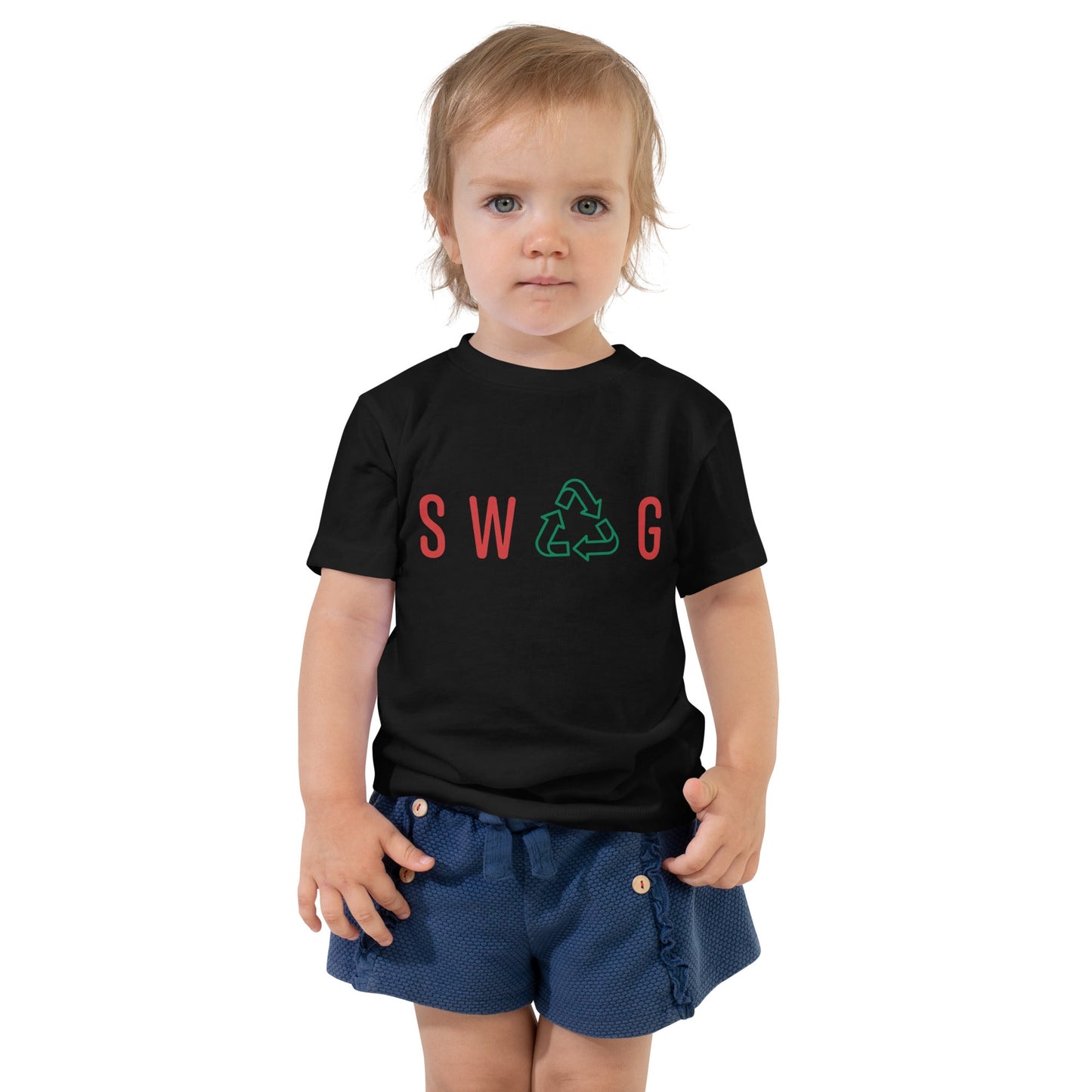 Swag Recycled Embroidered Toddler Short Sleeve Tee