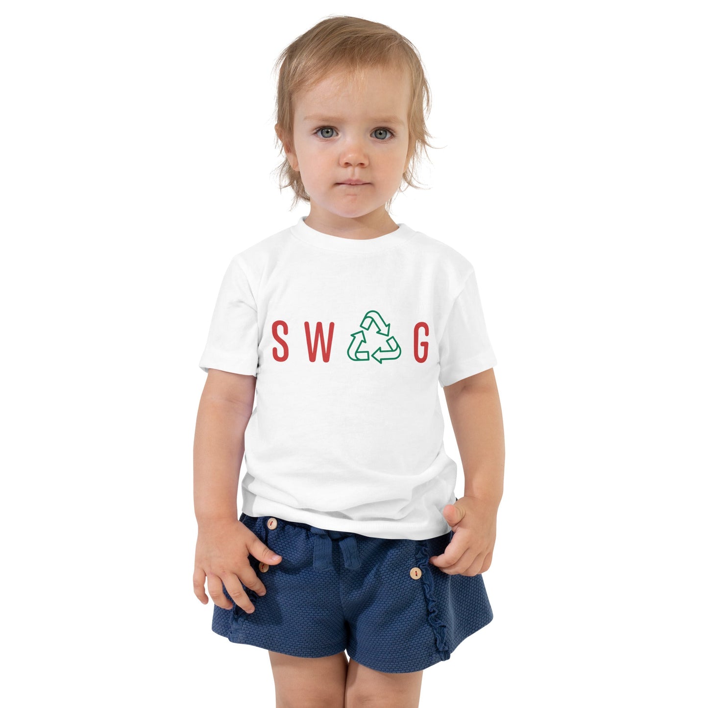Swag Recycled Embroidered Toddler Short Sleeve Tee
