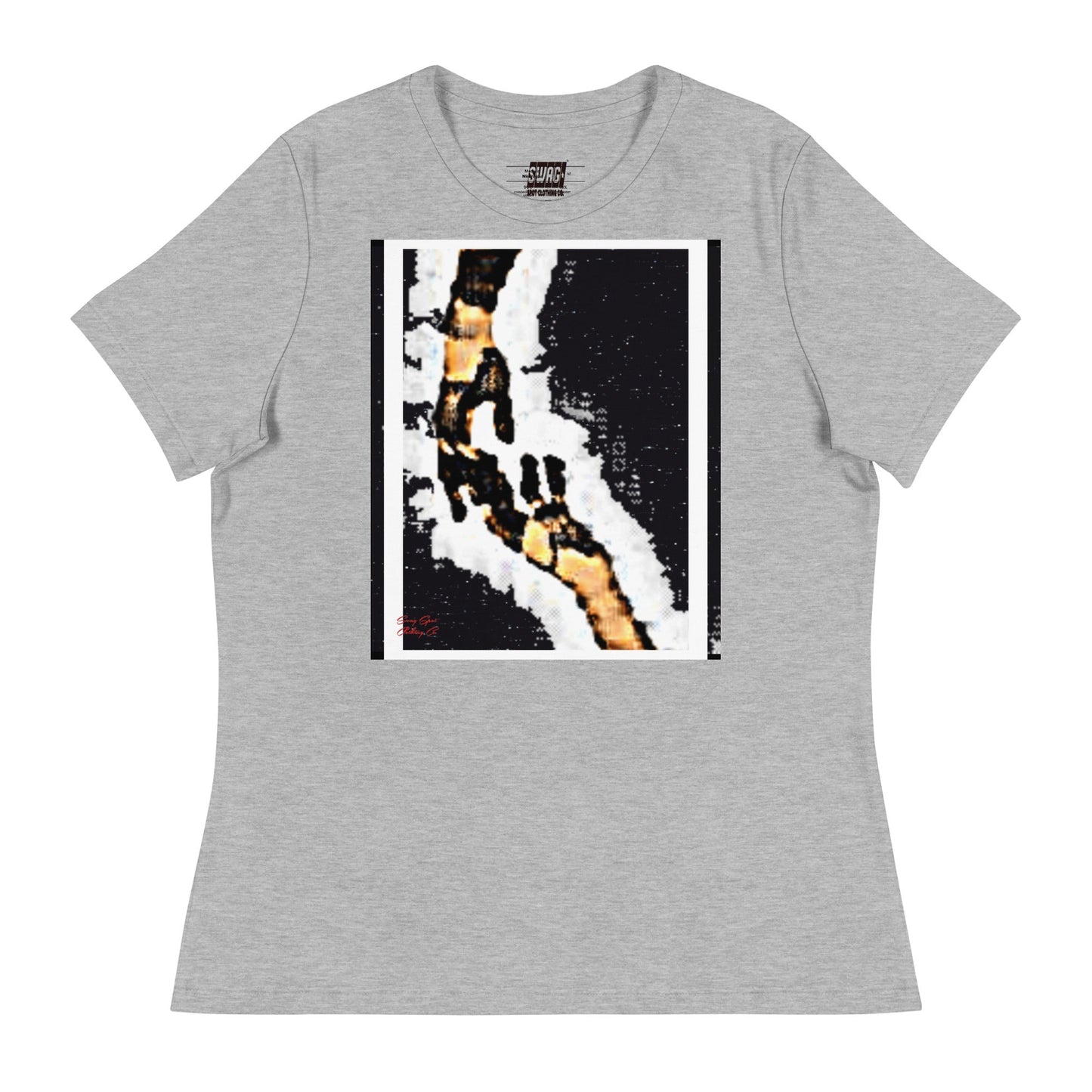 Reaching Women's Relaxed T-Shirt - Swag Spot Clothing Co