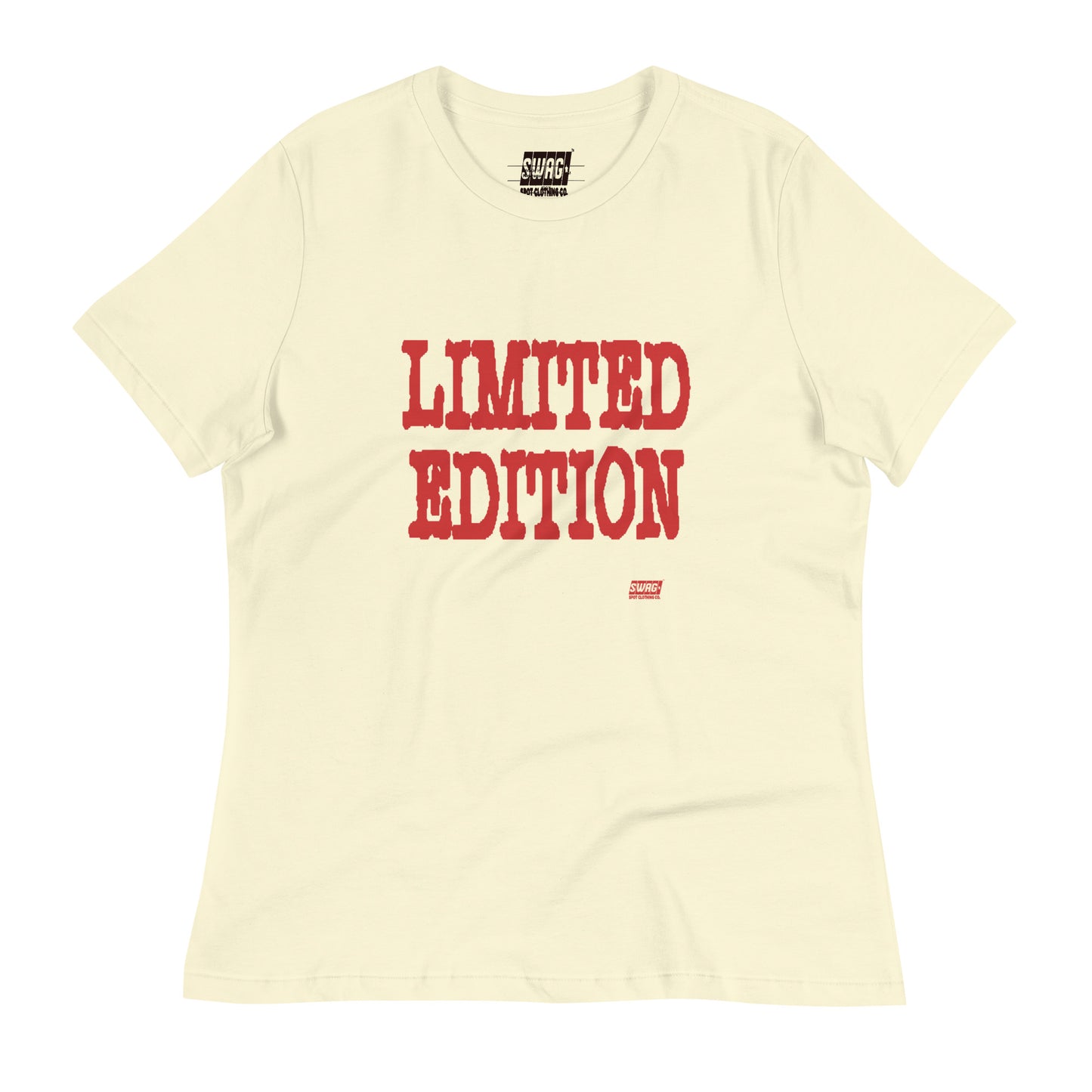 Limited Edition Red Women's Relaxed T-Shirt - Swag Spot Clothing Co