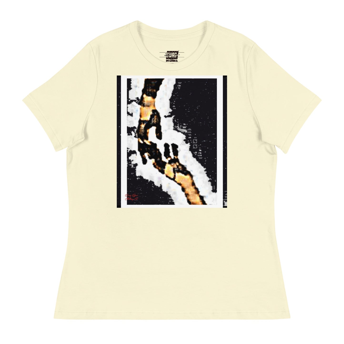 Reaching Women's Relaxed T-Shirt - Swag Spot Clothing Co