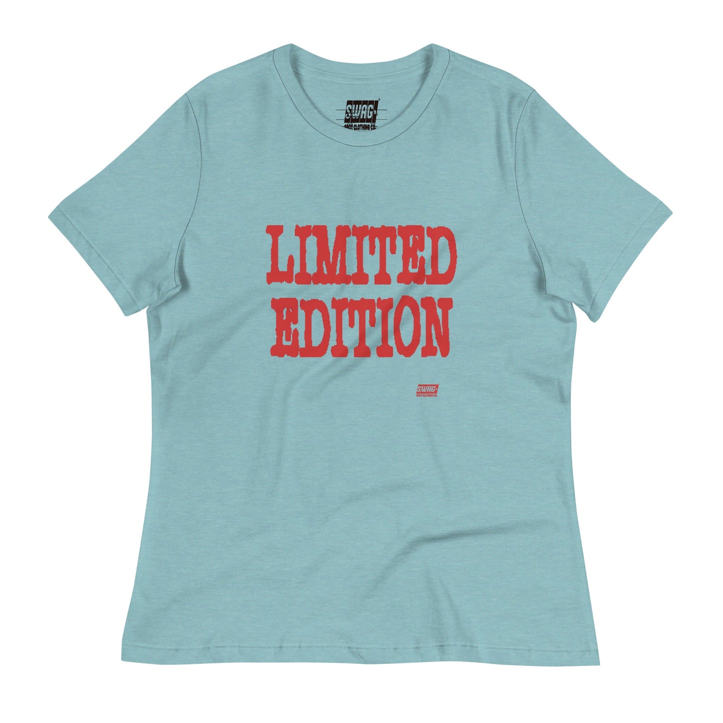 Limited Edition Red Women's Relaxed T-Shirt - Swag Spot Clothing Co