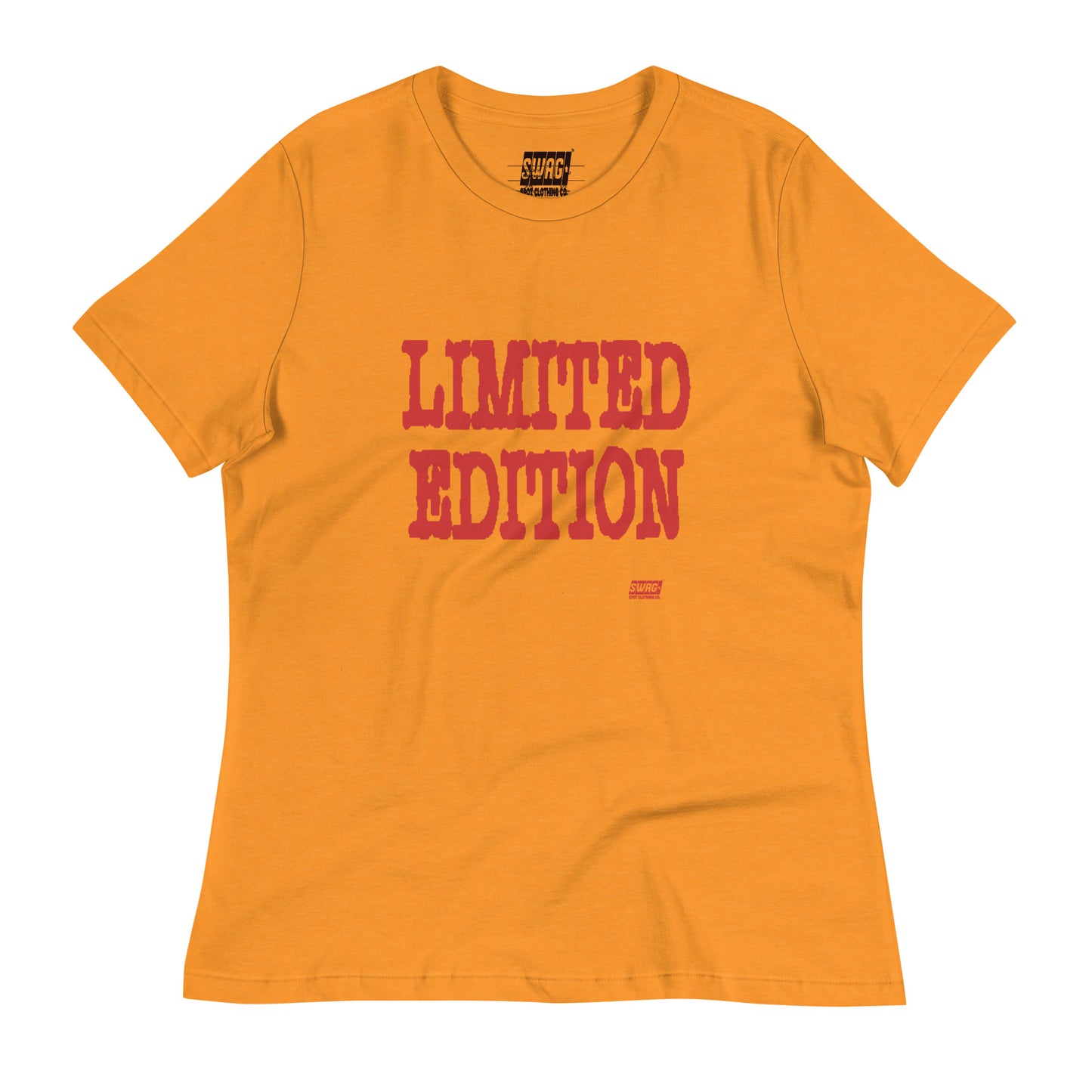 Limited Edition Red Women's Relaxed T-Shirt - Swag Spot Clothing Co