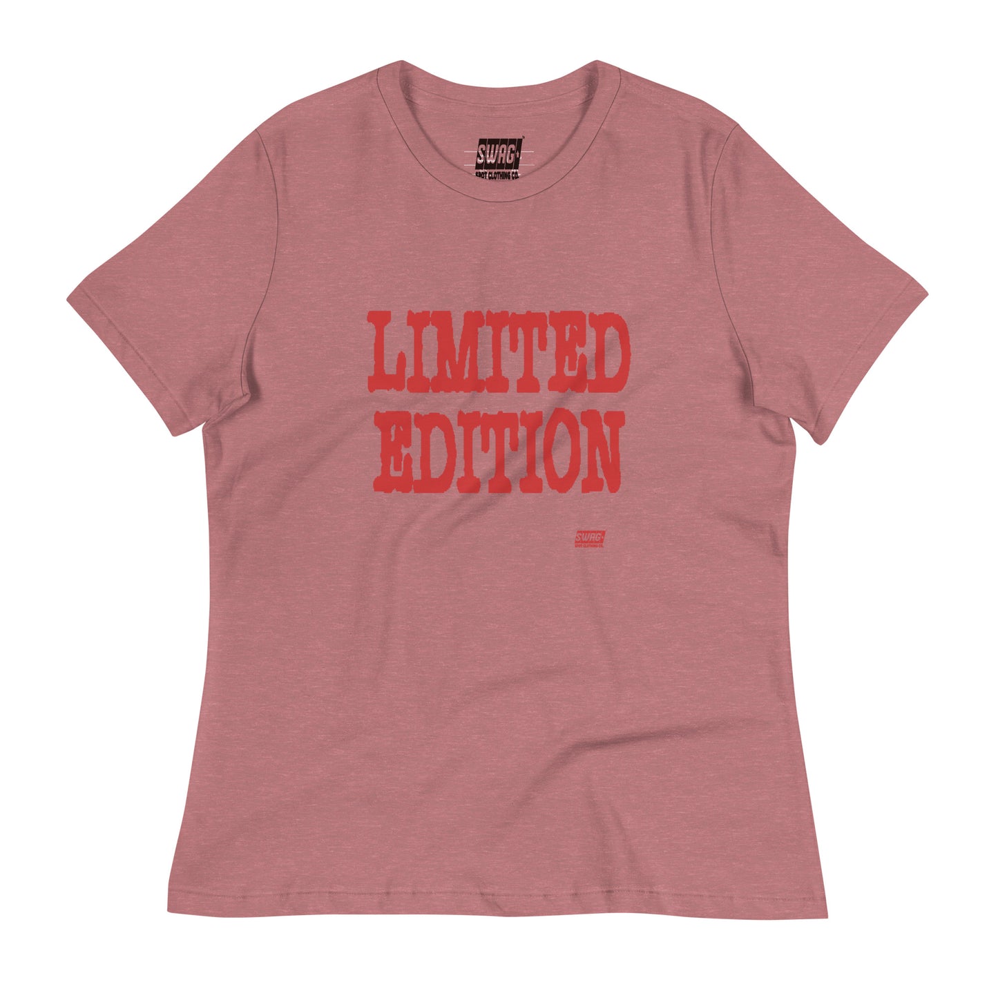 Limited Edition Red Women's Relaxed T-Shirt - Swag Spot Clothing Co
