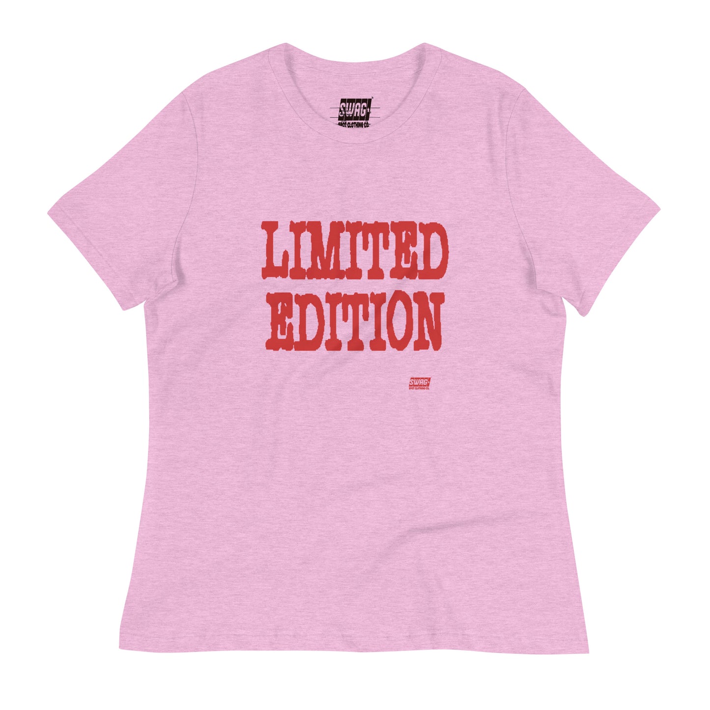 Limited Edition Red Women's Relaxed T-Shirt - Swag Spot Clothing Co