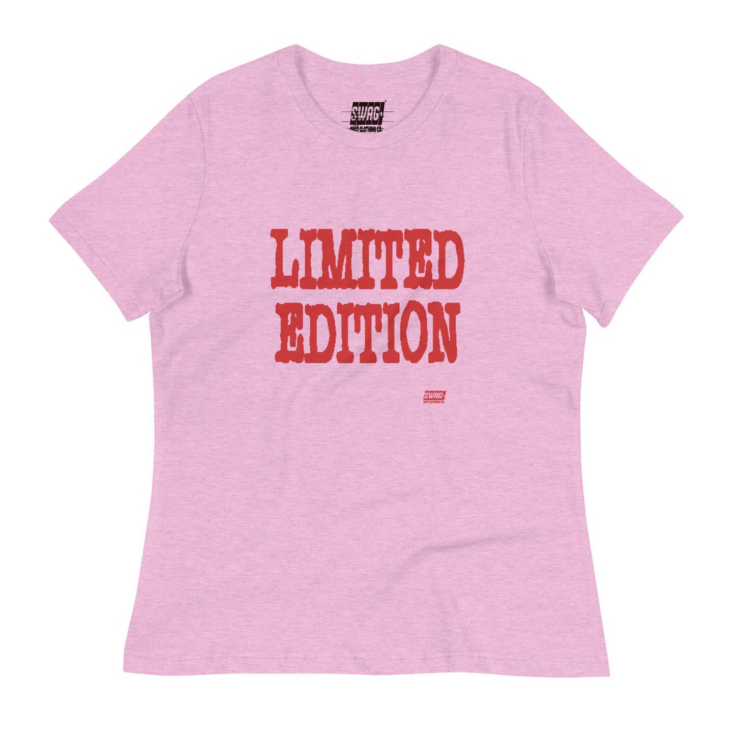 Limited Edition Red Women's Relaxed T-Shirt - Swag Spot Clothing Co