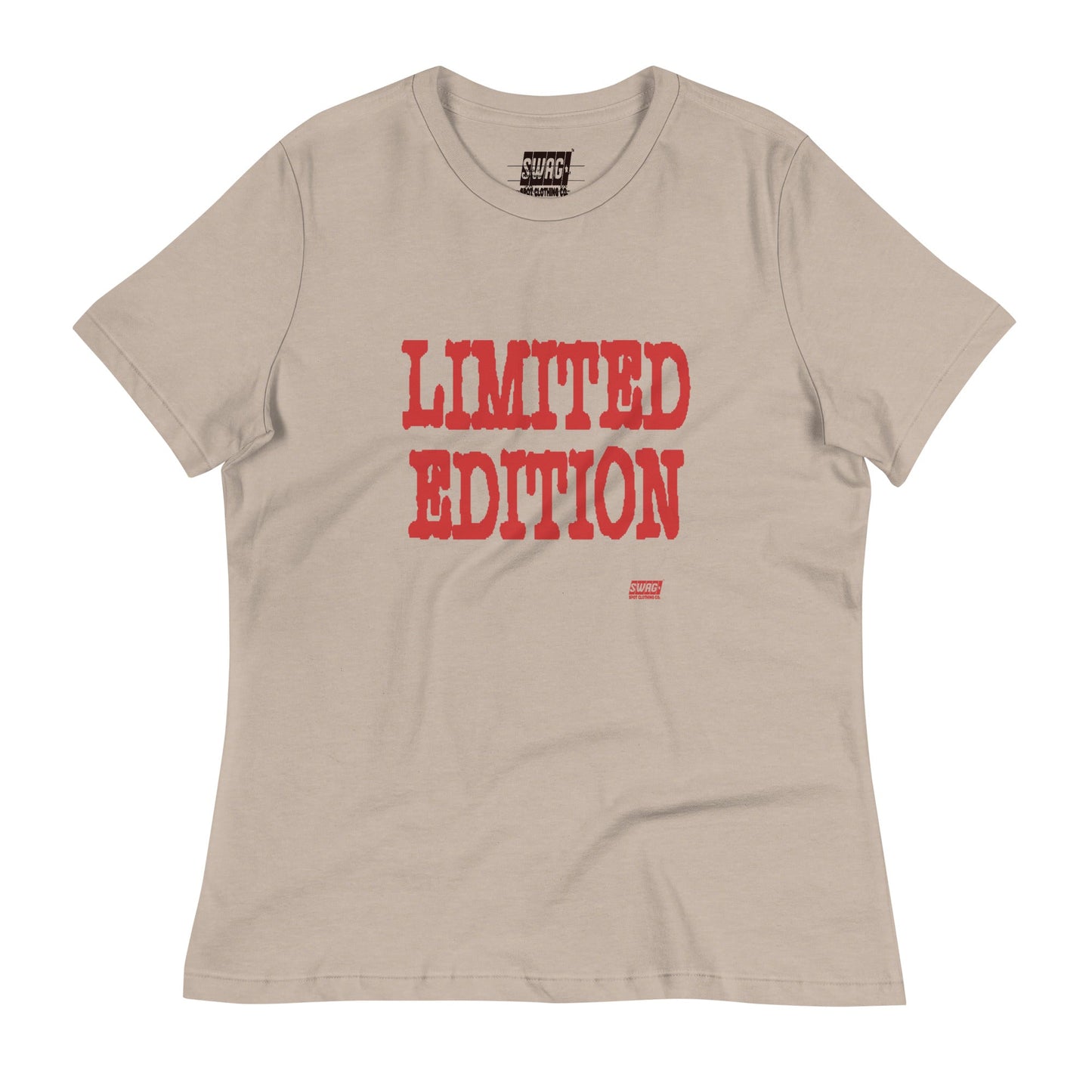 Limited Edition Red Women's Relaxed T-Shirt - Swag Spot Clothing Co