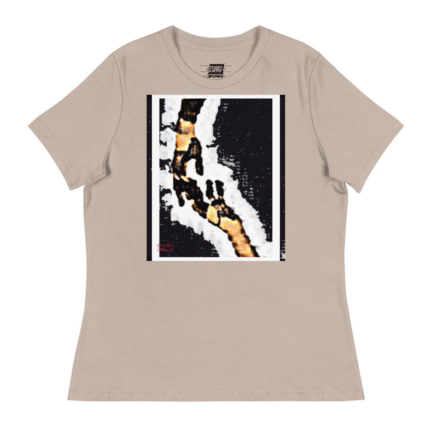 Reaching Women's Relaxed T-Shirt - Swag Spot Clothing Co