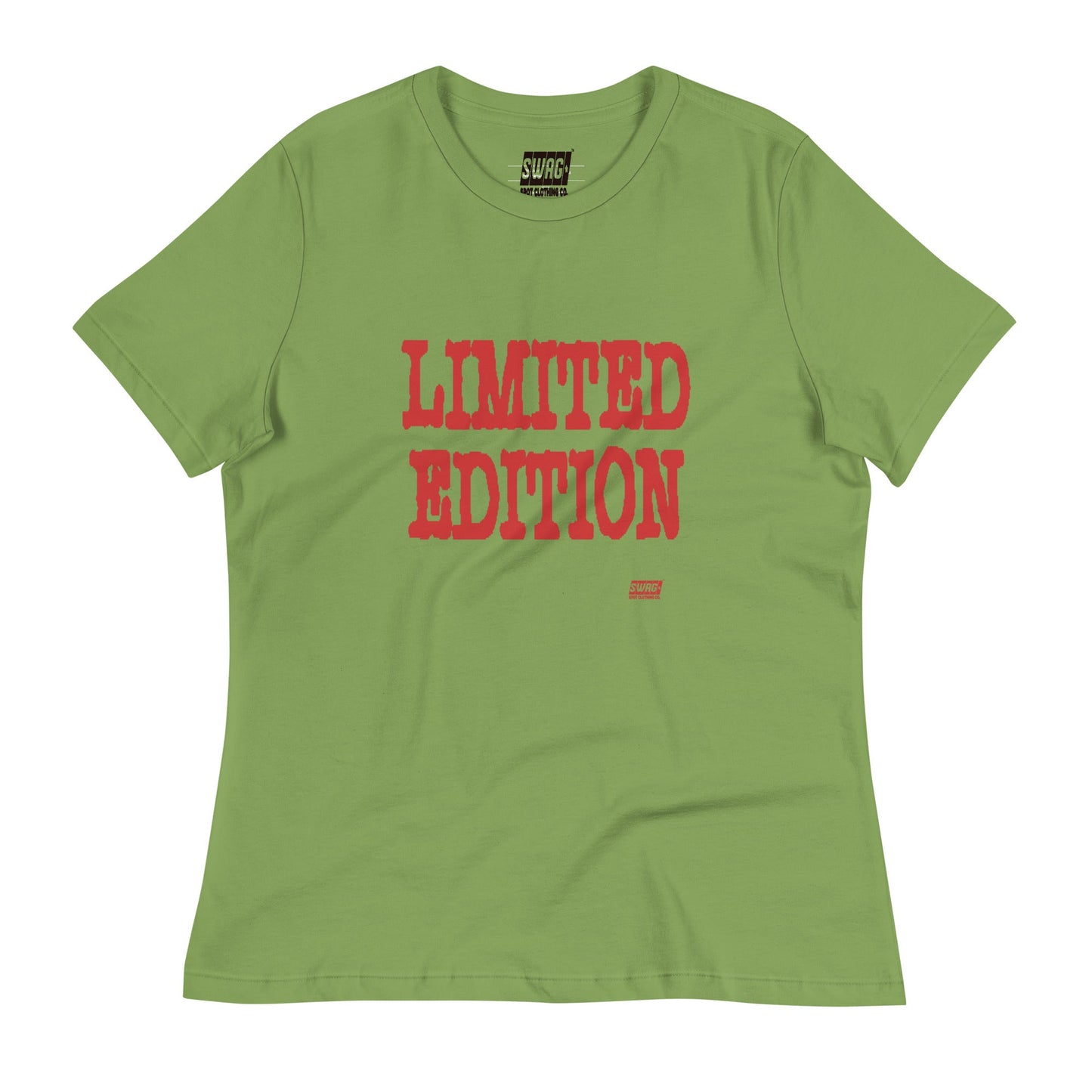 Limited Edition Red Women's Relaxed T-Shirt - Swag Spot Clothing Co