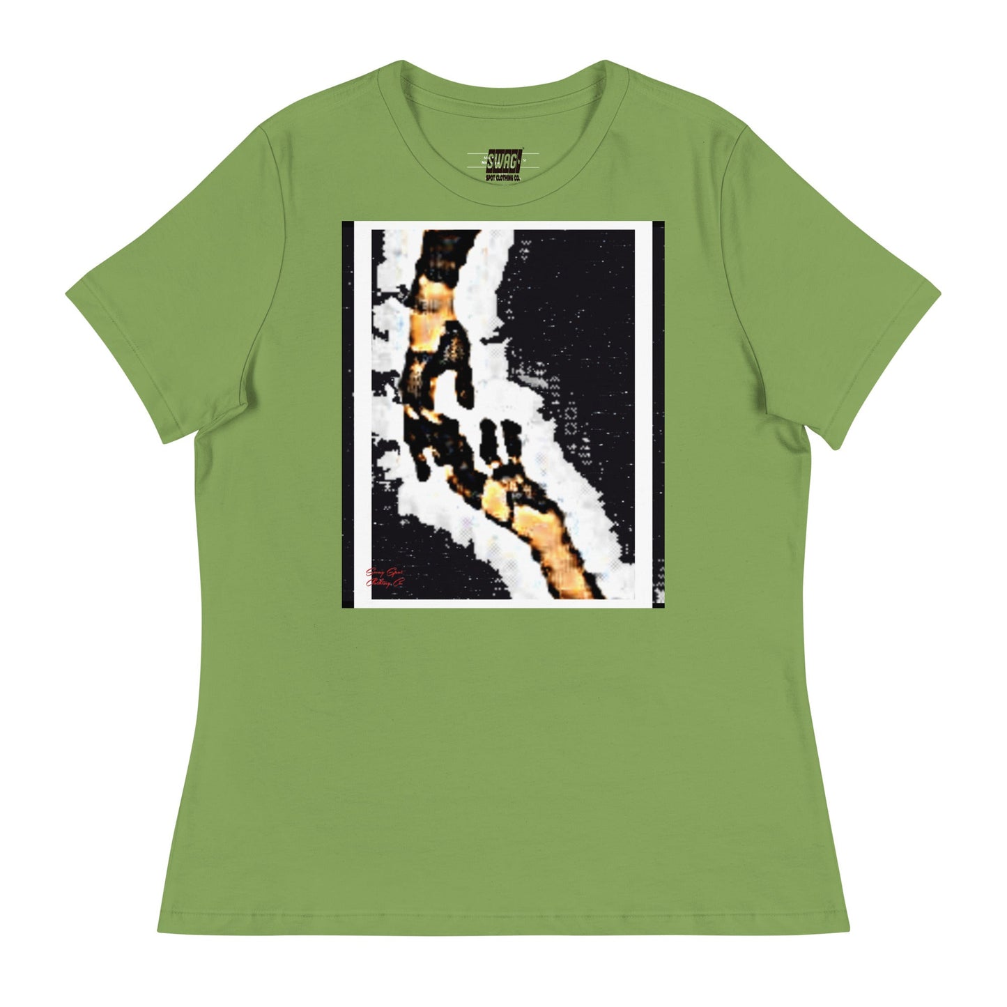 Reaching Women's Relaxed T-Shirt - Swag Spot Clothing Co