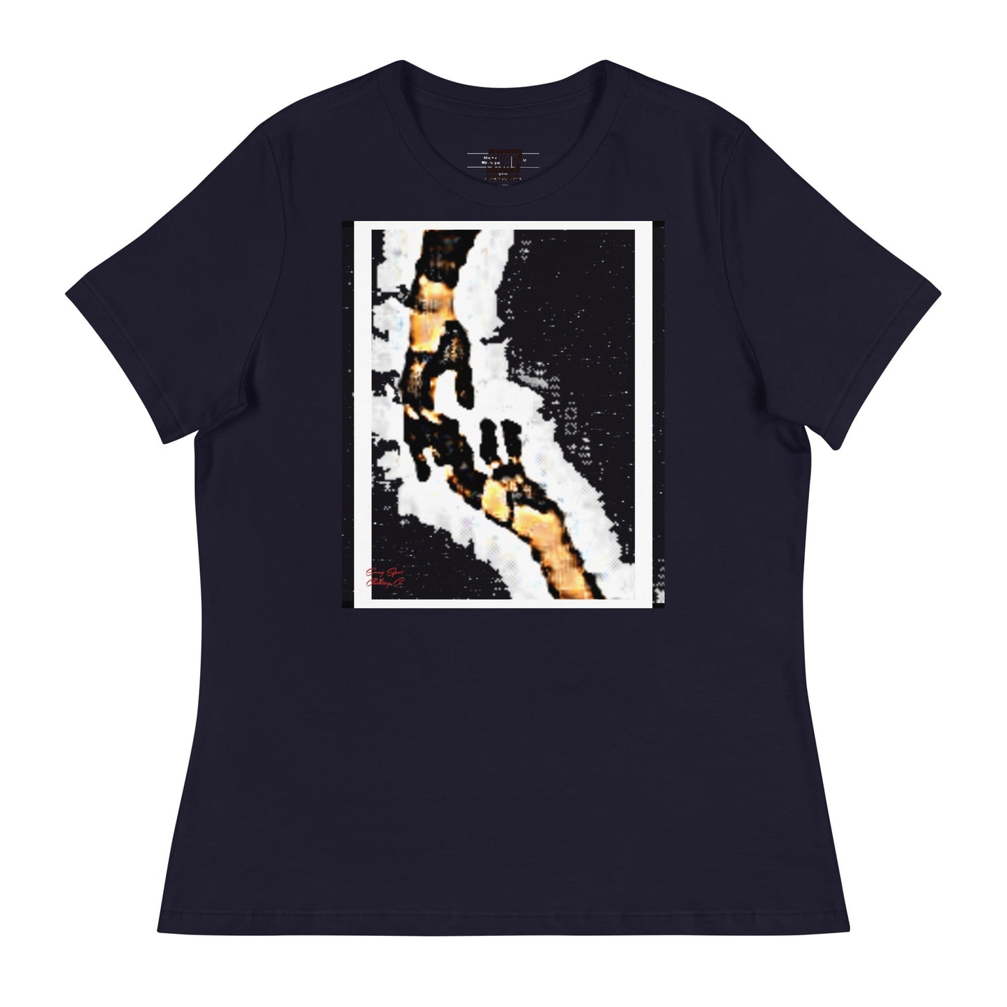 Reaching Women's Relaxed T-Shirt - Swag Spot Clothing Co