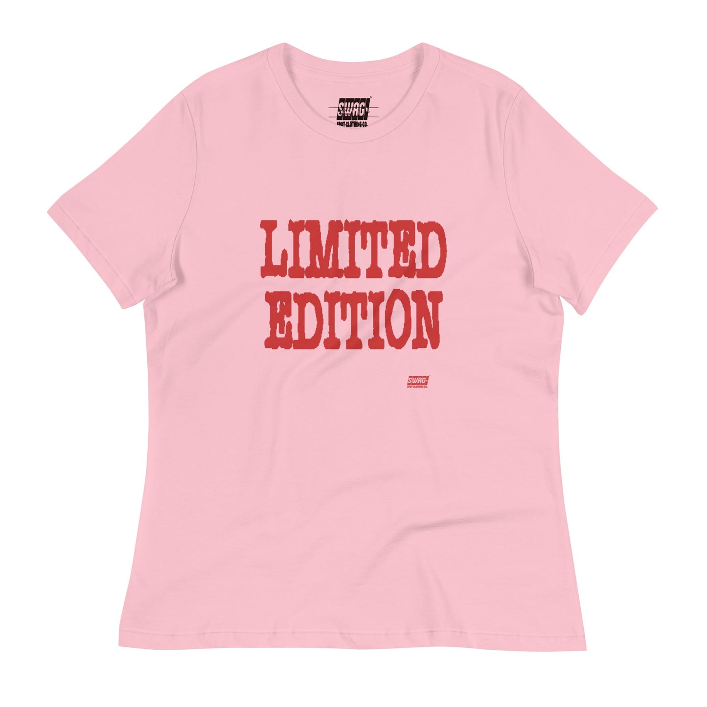 Limited Edition Red Women's Relaxed T-Shirt - Swag Spot Clothing Co