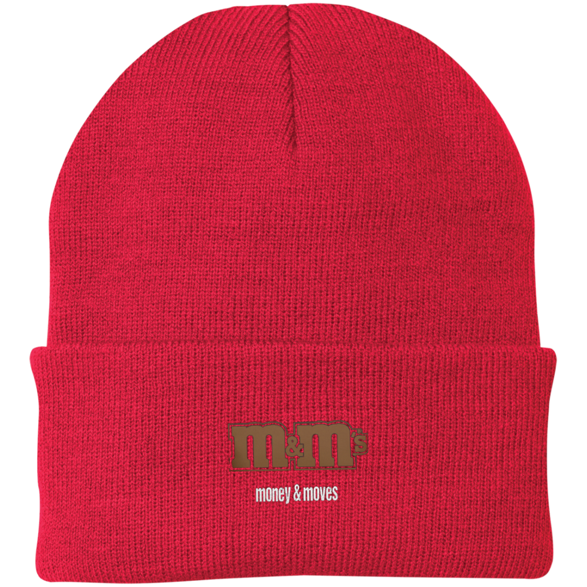 Money & Moves Embroidered Knit Cap - Swag Spot Clothing Co