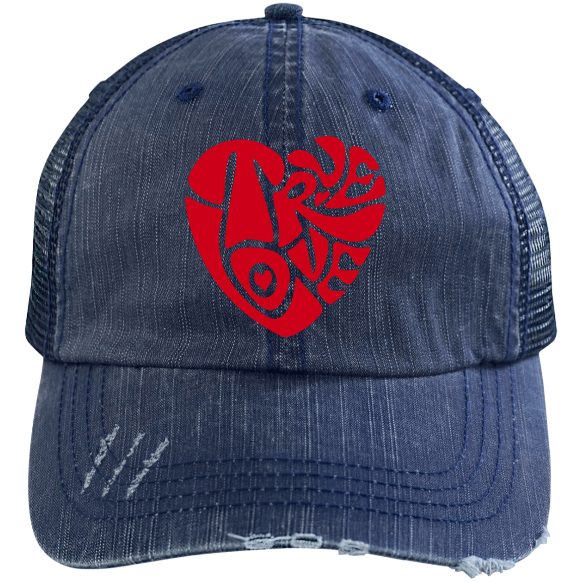 TRUE LOVE by Wisam embroidered Trucker Cap - Swag Spot Clothing Co