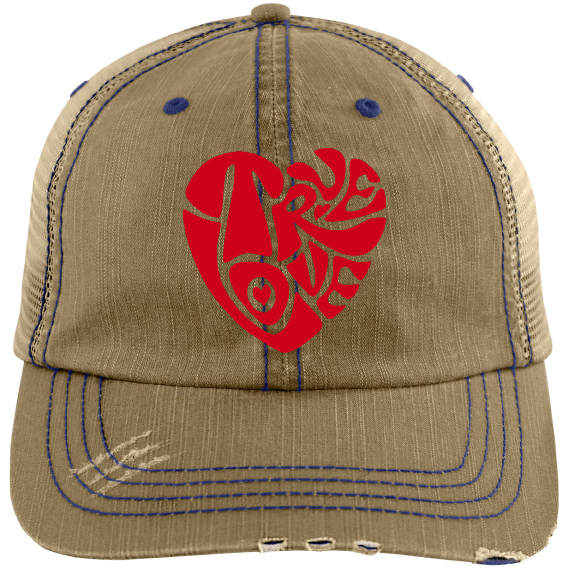 TRUE LOVE by Wisam embroidered Trucker Cap - Swag Spot Clothing Co