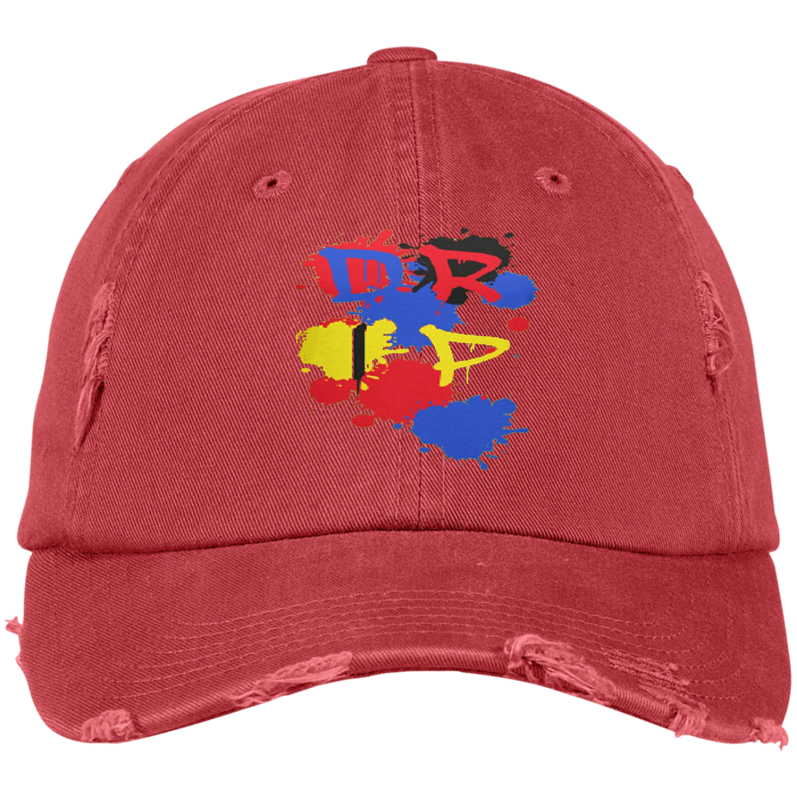 DRIP by Wisam embroidered Distressed Dad Cap - Swag Spot Clothing Co