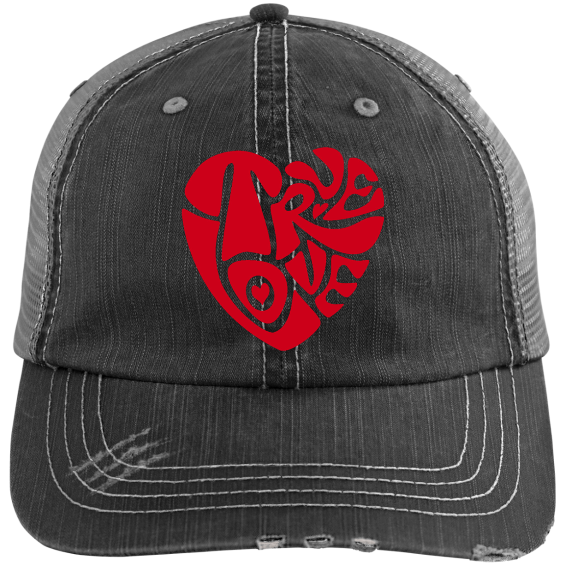 TRUE LOVE by Wisam embroidered Trucker Cap - Swag Spot Clothing Co