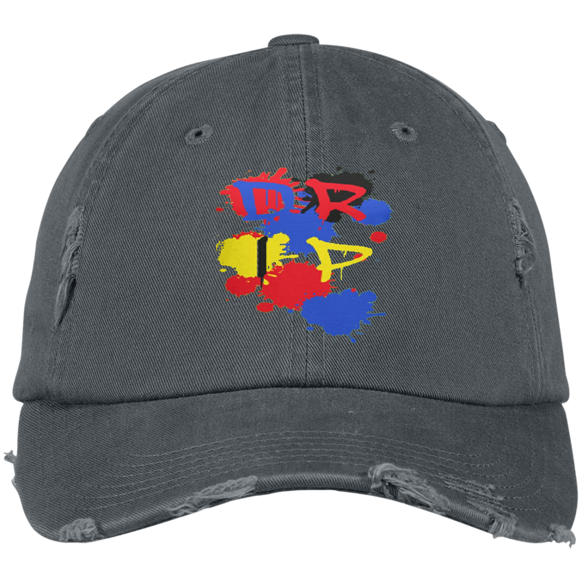 DRIP by Wisam embroidered Distressed Dad Cap - Swag Spot Clothing Co