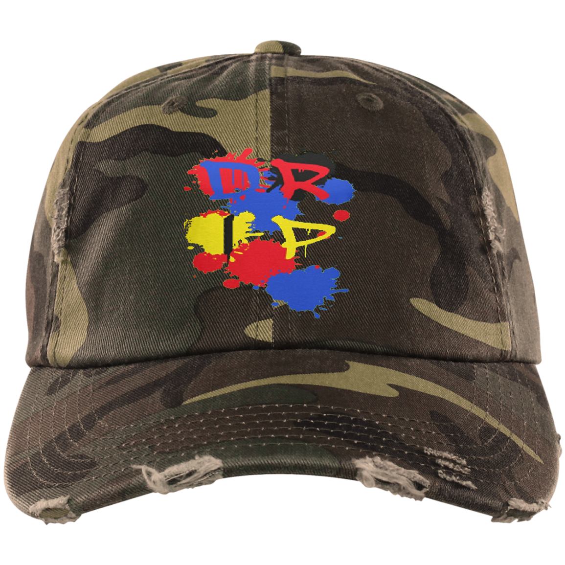 DRIP by Wisam embroidered Distressed Dad Cap - Swag Spot Clothing Co