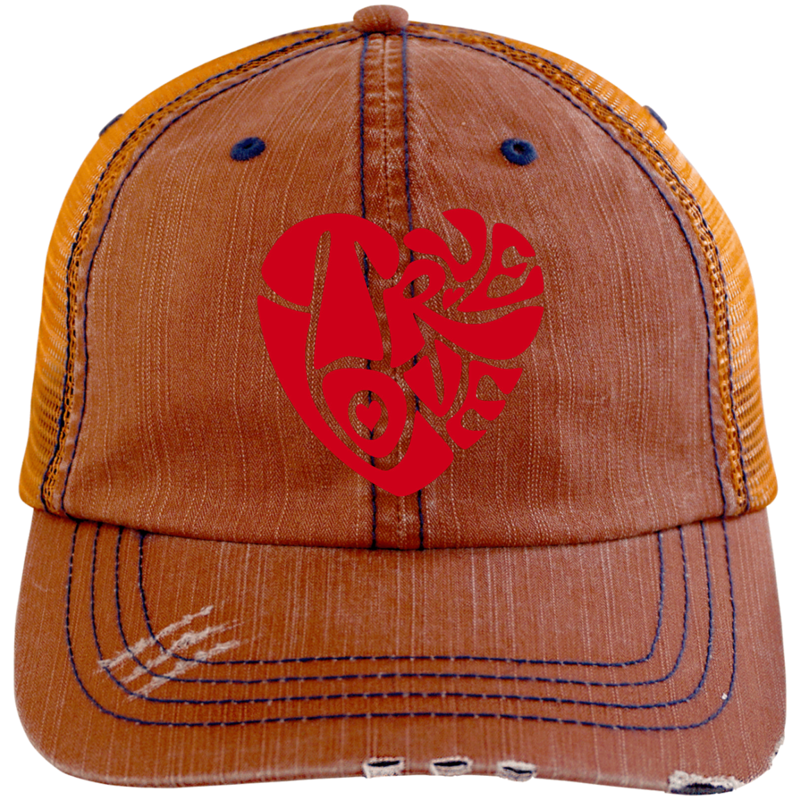 TRUE LOVE by Wisam embroidered Trucker Cap - Swag Spot Clothing Co