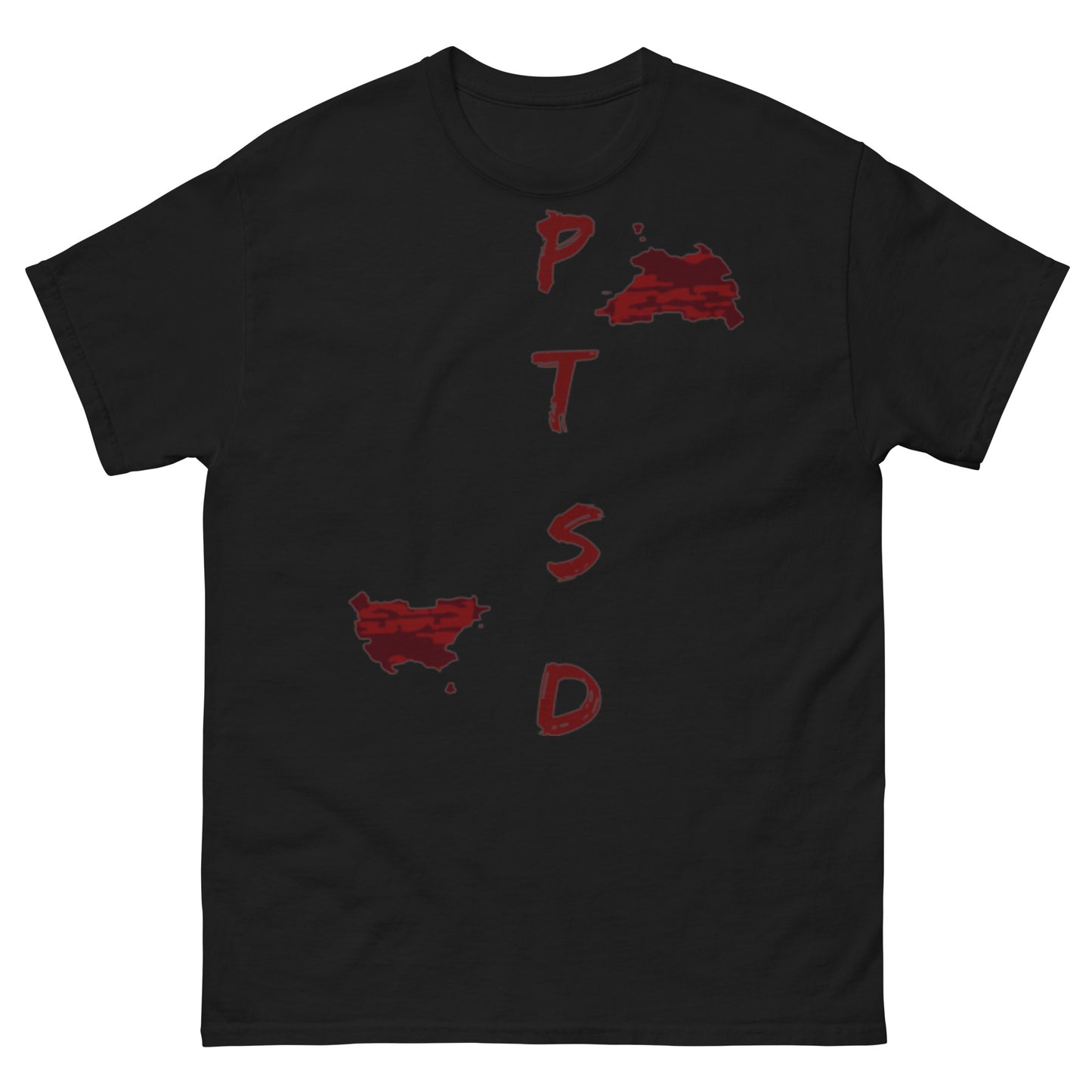 PTSD by Wisam Unisex t-shirt - Swag Spot Clothing Co