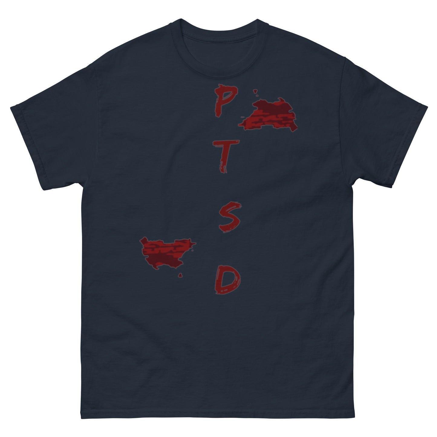 PTSD by Wisam Unisex t-shirt - Swag Spot Clothing Co