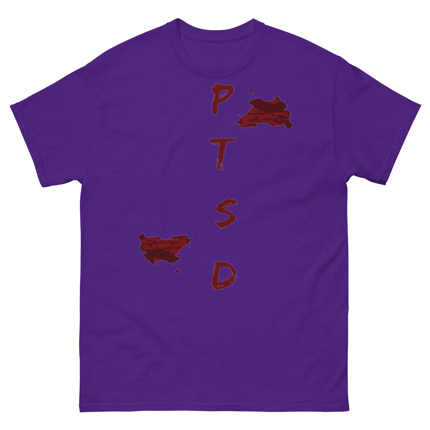 PTSD by Wisam Unisex t-shirt - Swag Spot Clothing Co