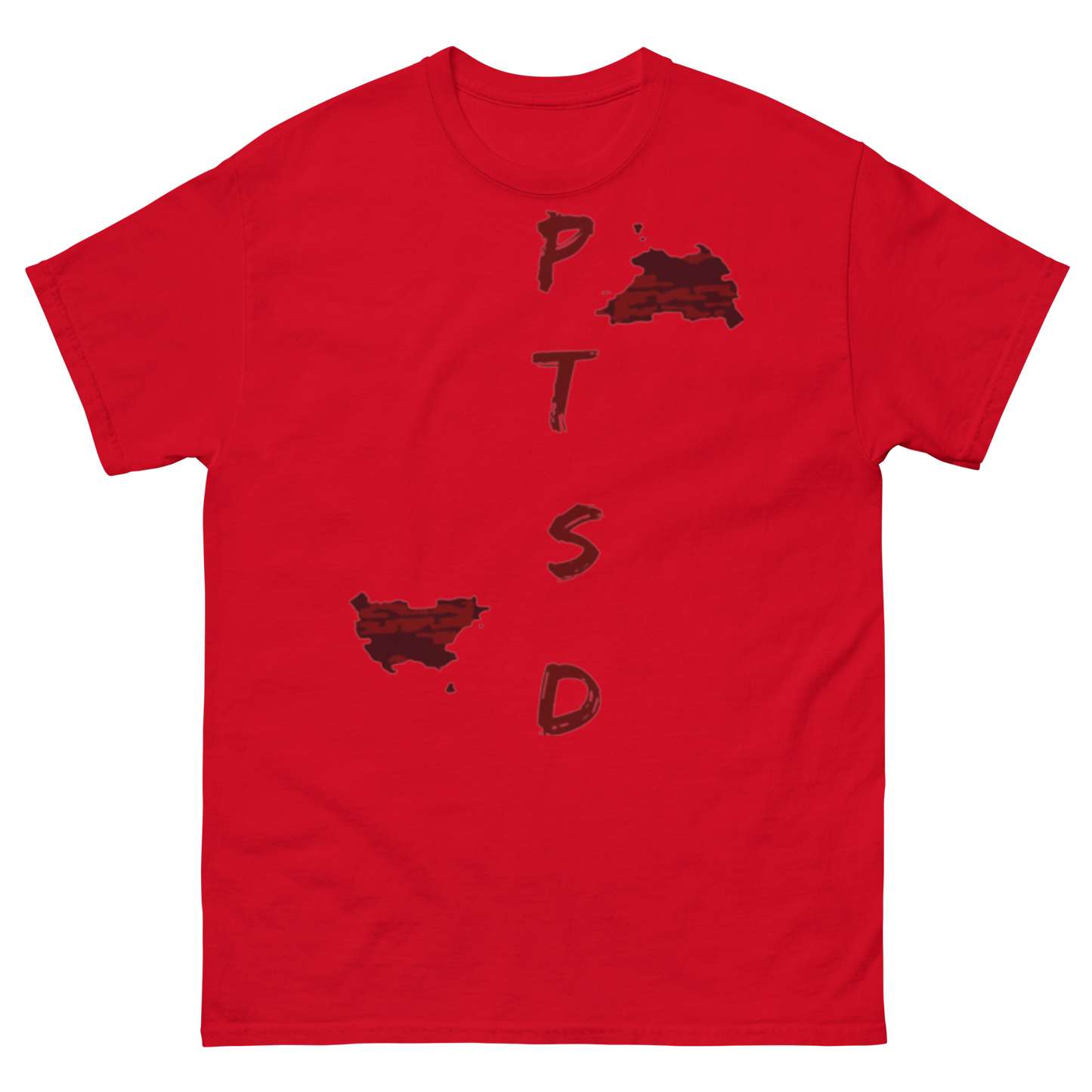 PTSD by Wisam Unisex t-shirt - Swag Spot Clothing Co