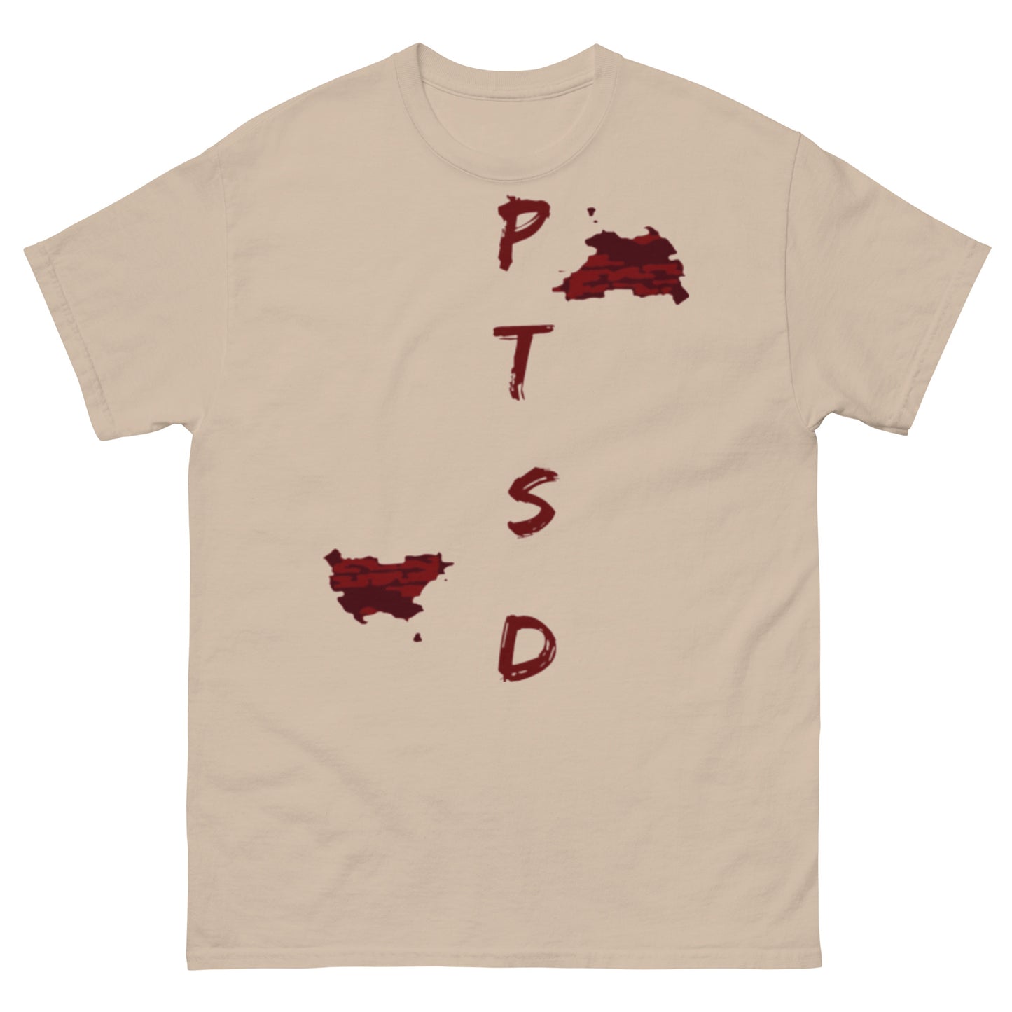 PTSD by Wisam Unisex t-shirt - Swag Spot Clothing Co