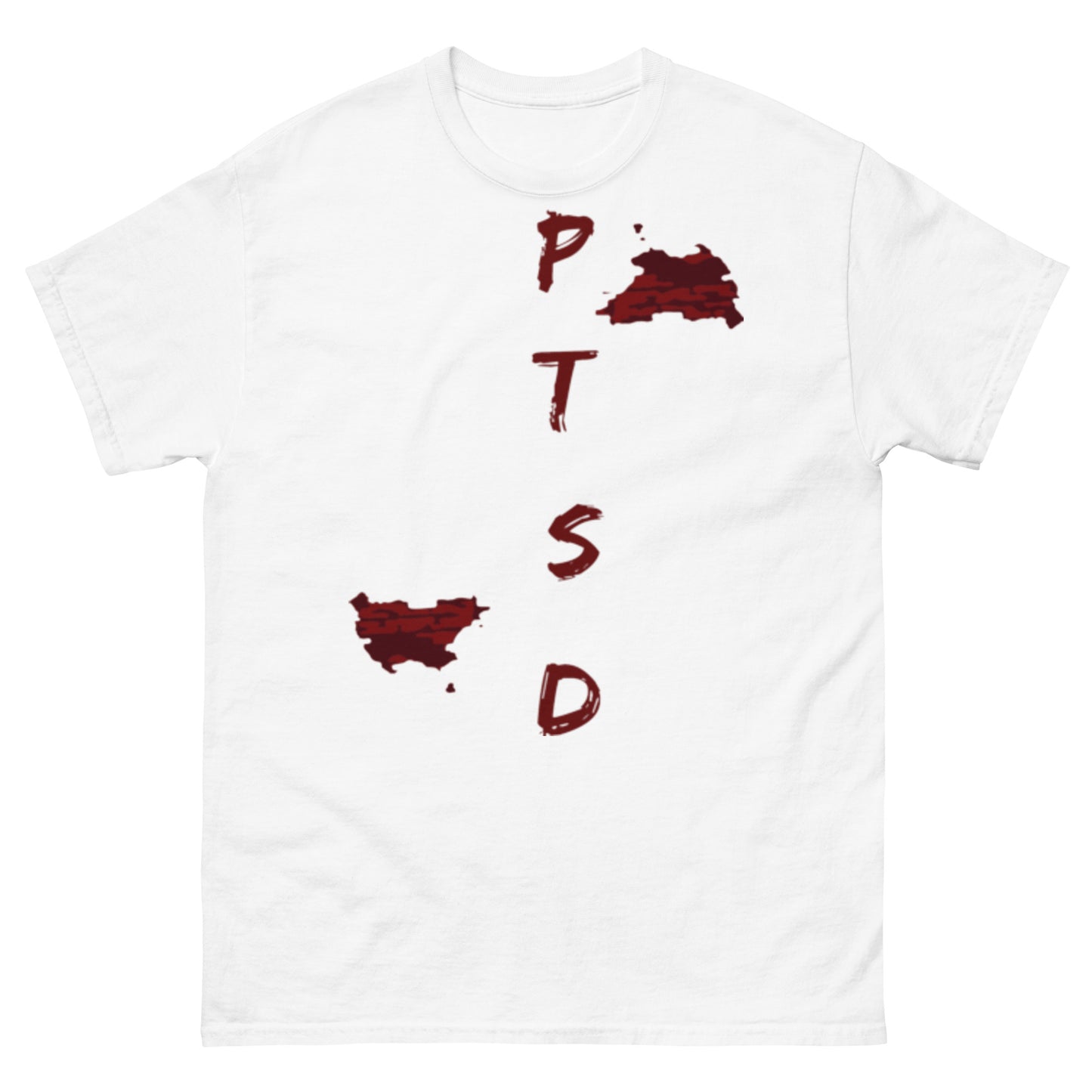 PTSD by Wisam Unisex t-shirt - Swag Spot Clothing Co