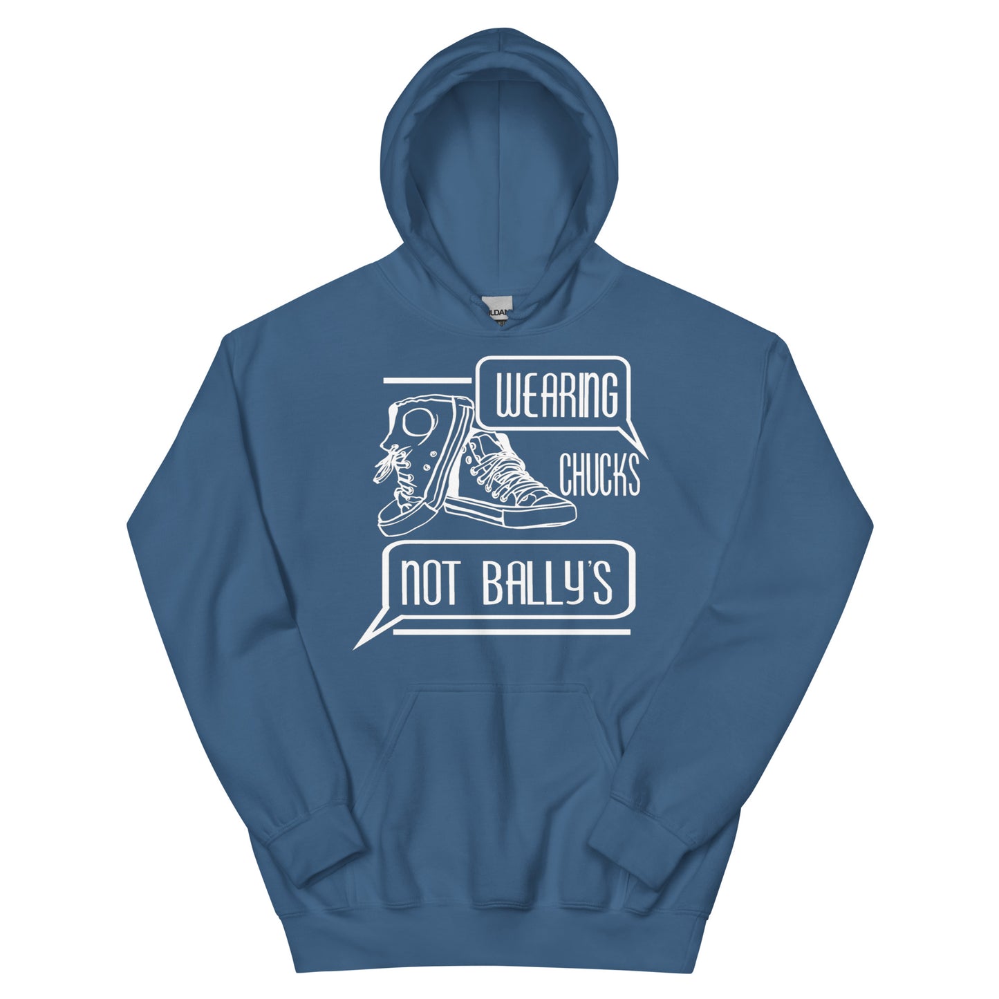 Chucks Not Bally’s Unisex Hoodie - Swag Spot Clothing Co