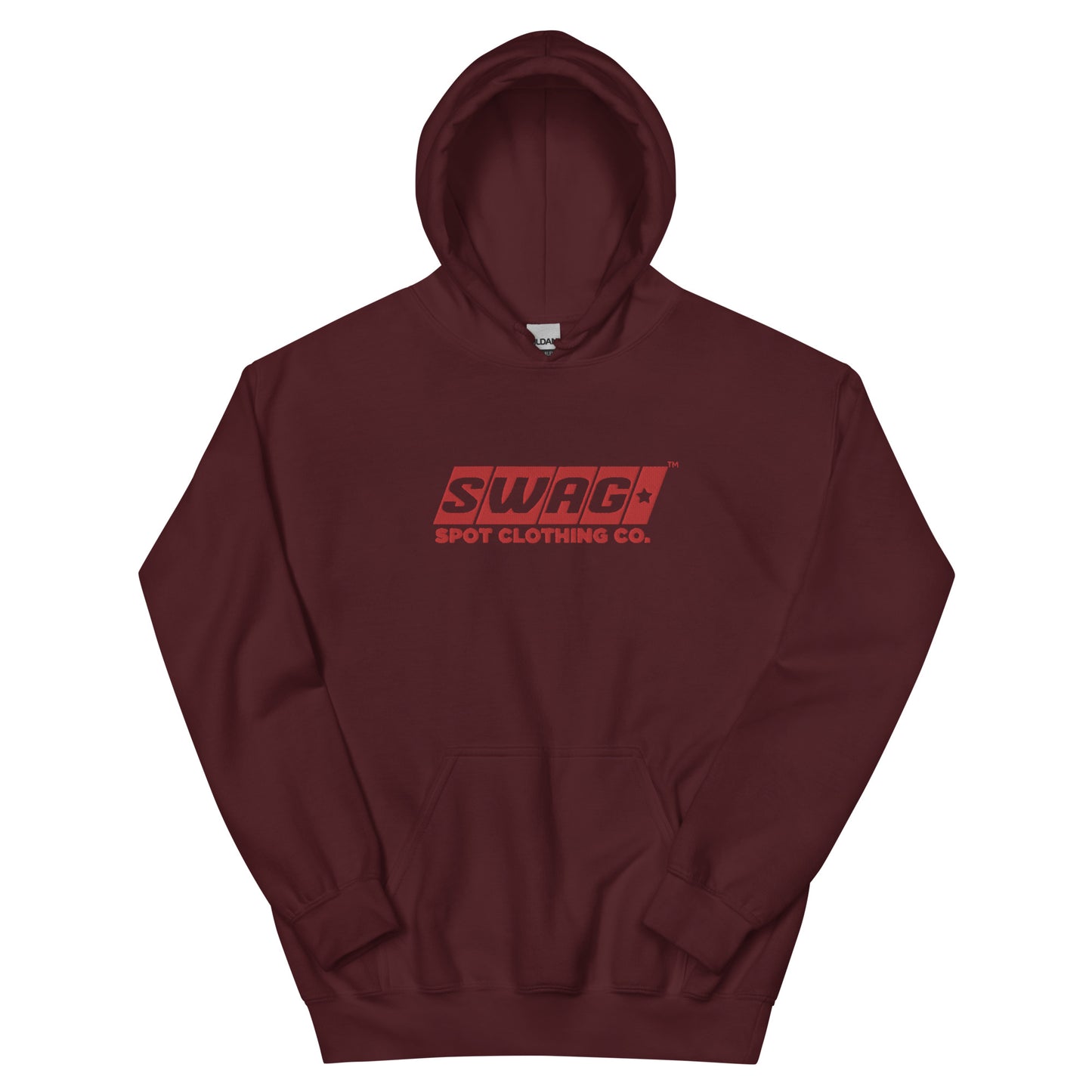 Swag Spot Classic Logo Embroidered Unisex Hoodie - Swag Spot Clothing Co