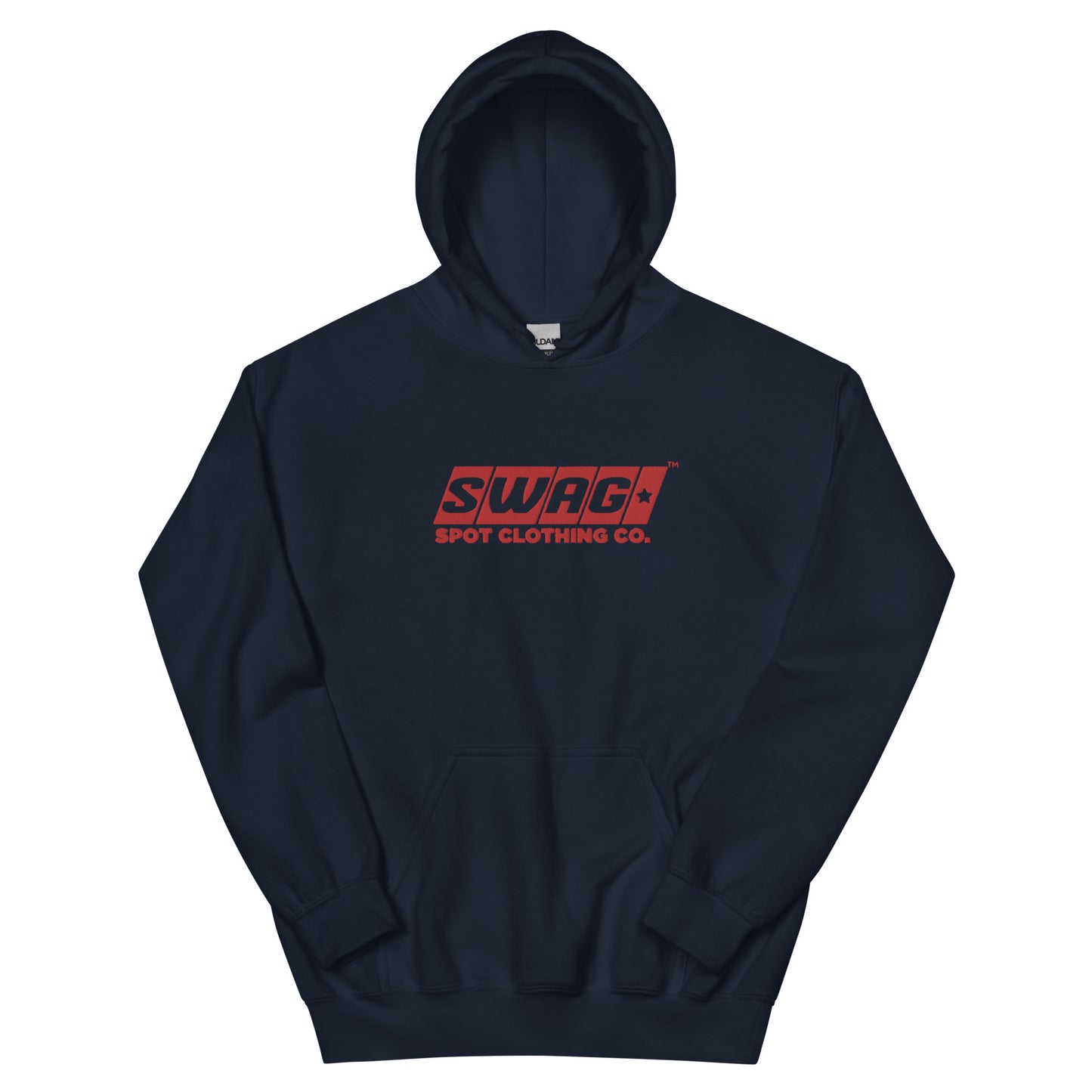 Swag Spot Classic Logo Embroidered Unisex Hoodie - Swag Spot Clothing Co