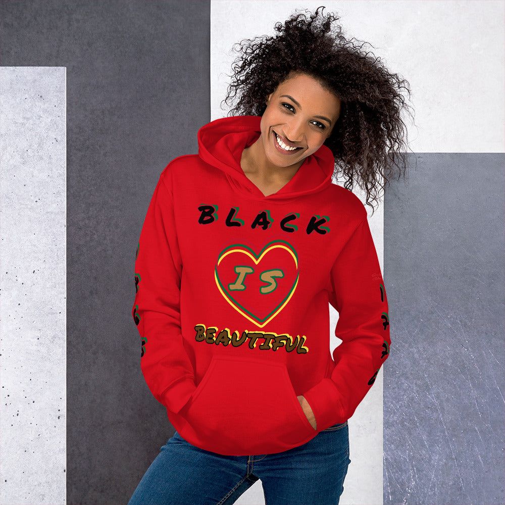 Black Is Beautiful Unisex Adult Hoodie - Swag Spot Clothing Co
