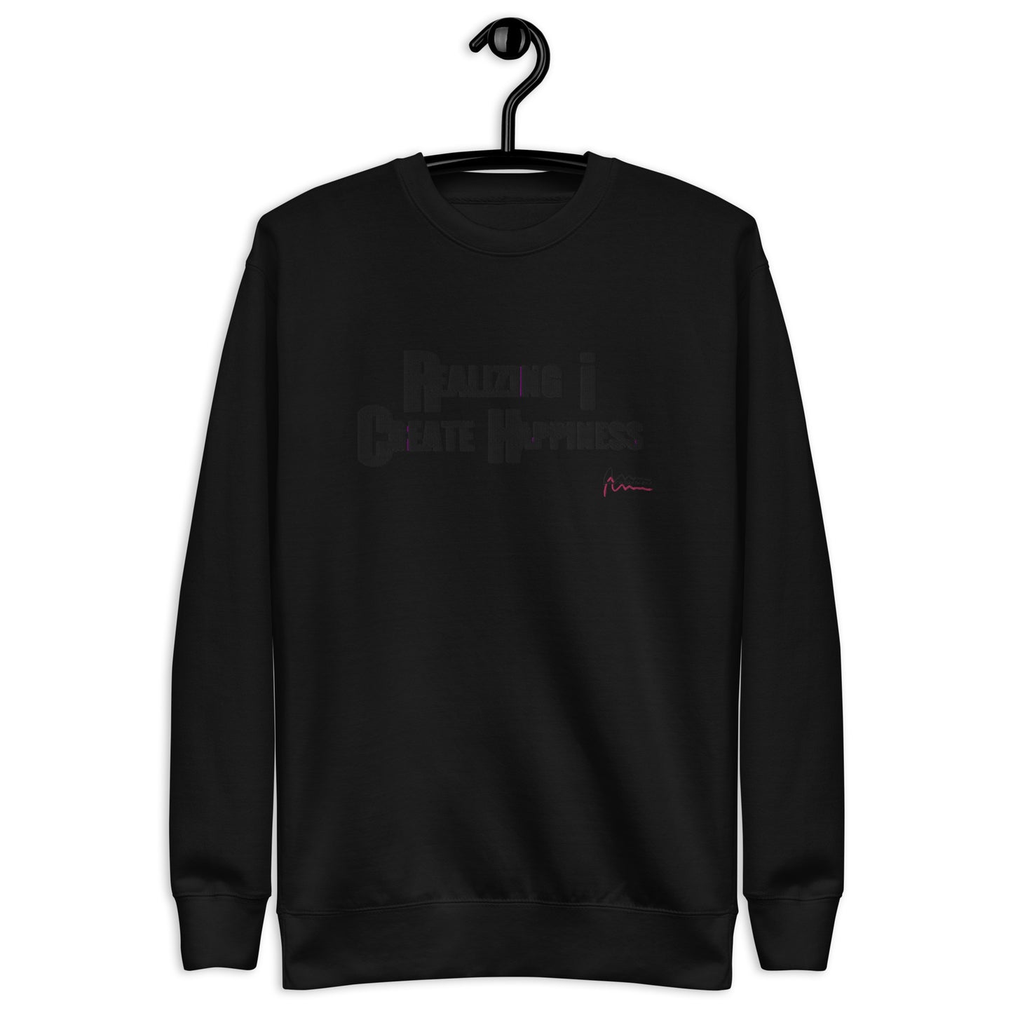 R.I.C.H Embroidered Unisex Premium Sweatshirt - Swag Spot Clothing Co