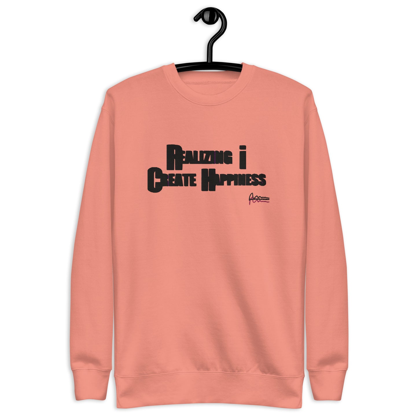 R.I.C.H Embroidered Unisex Premium Sweatshirt - Swag Spot Clothing Co