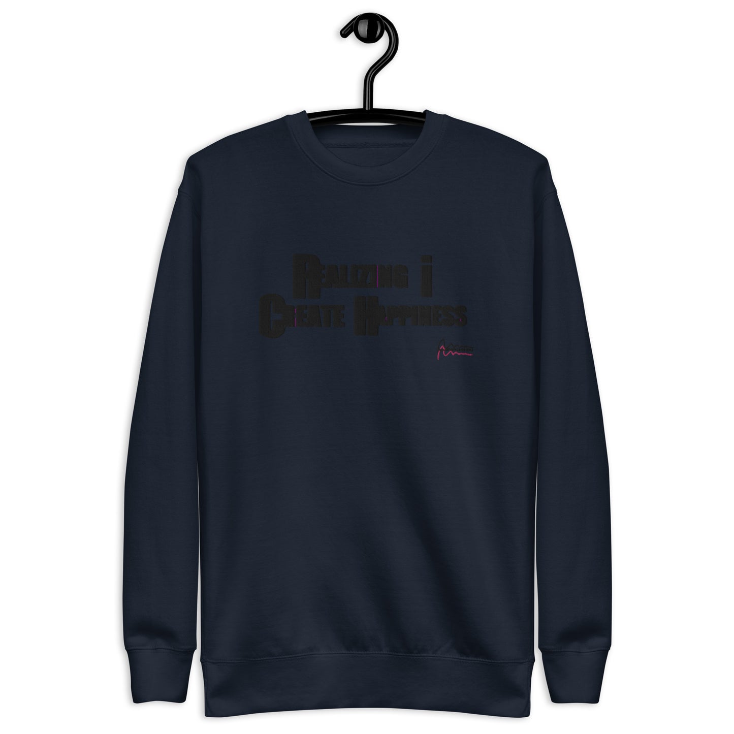 R.I.C.H Embroidered Unisex Premium Sweatshirt - Swag Spot Clothing Co