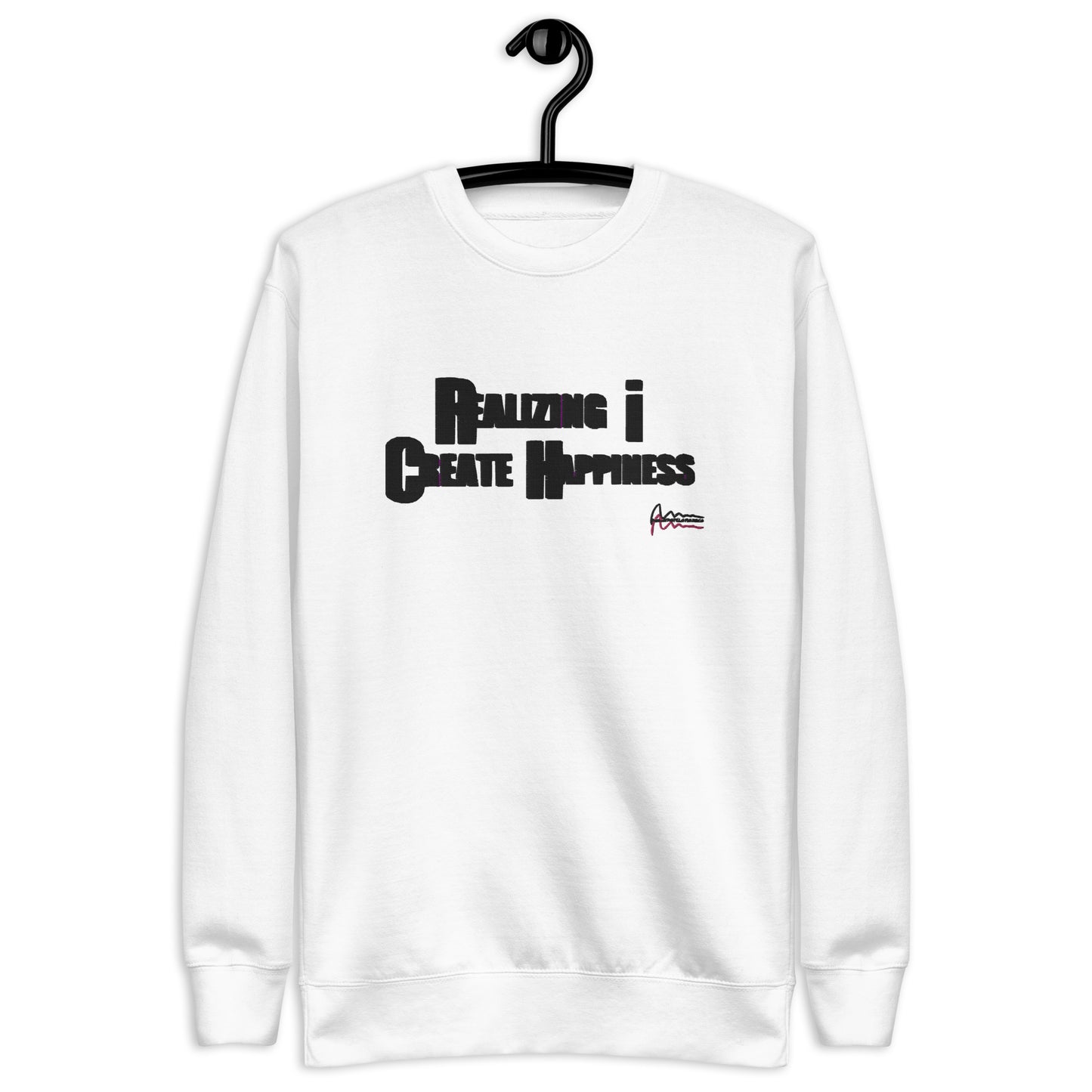 R.I.C.H Embroidered Unisex Premium Sweatshirt - Swag Spot Clothing Co