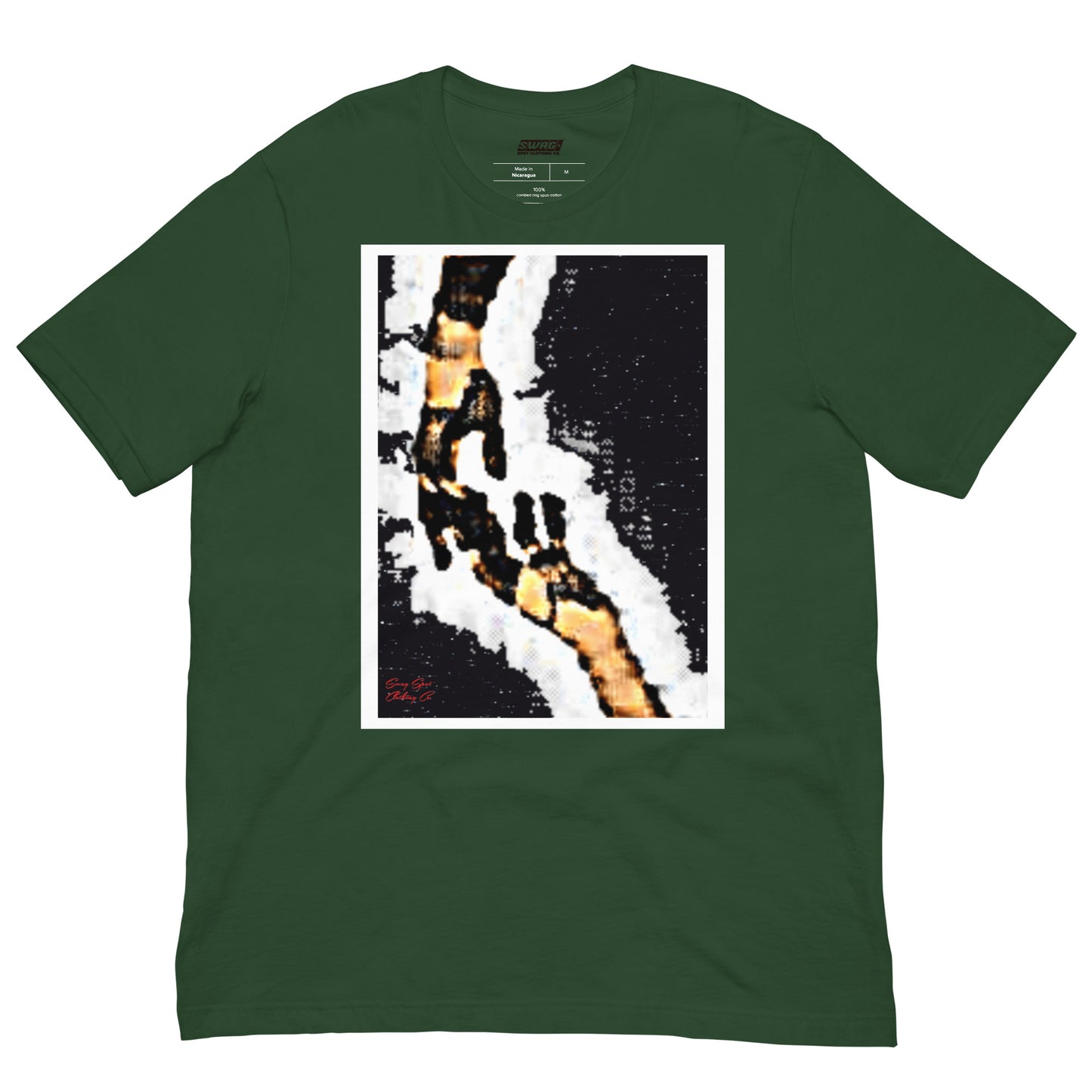 Reaching Unisex Print t-shirt - Swag Spot Clothing Co