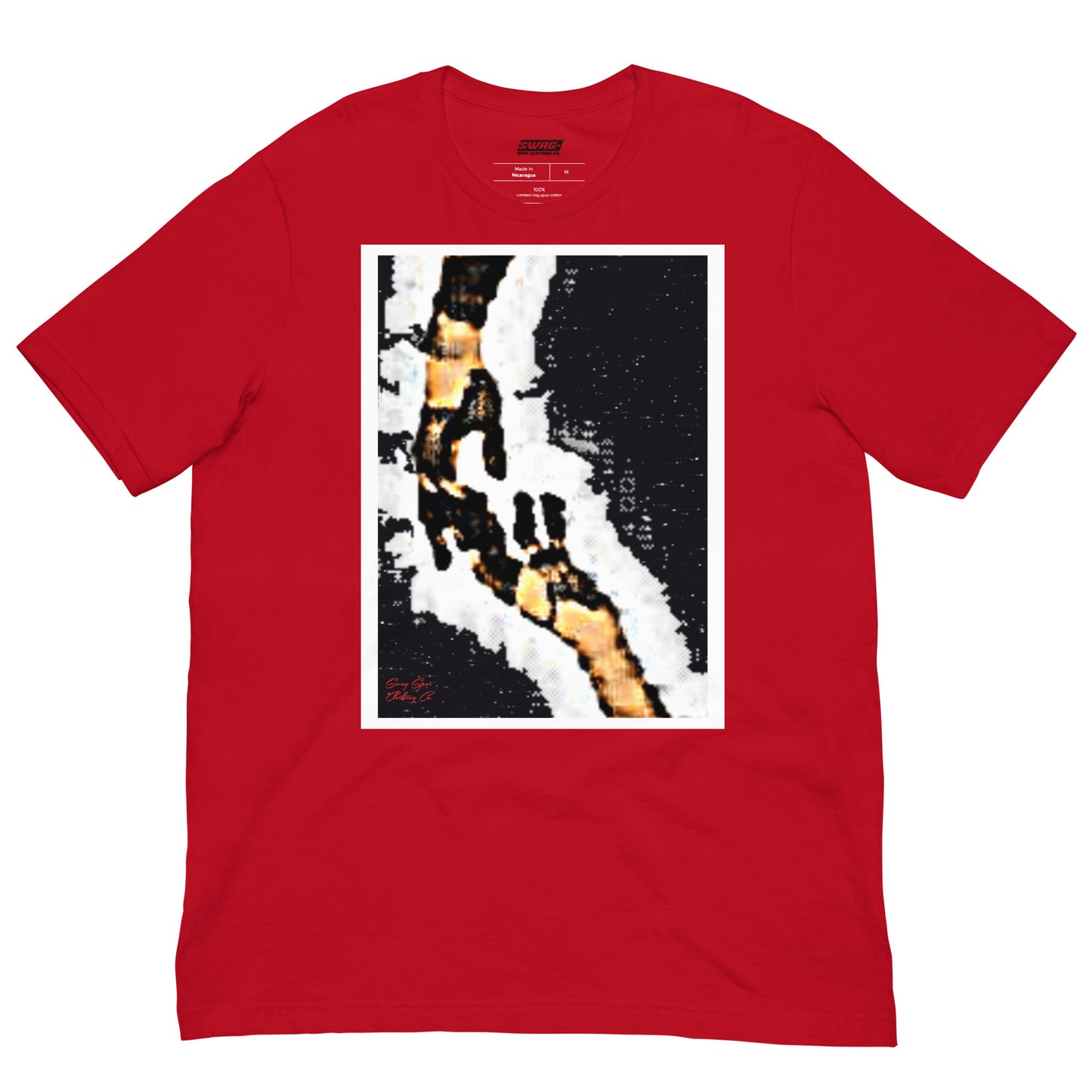 Reaching Unisex Print t-shirt - Swag Spot Clothing Co