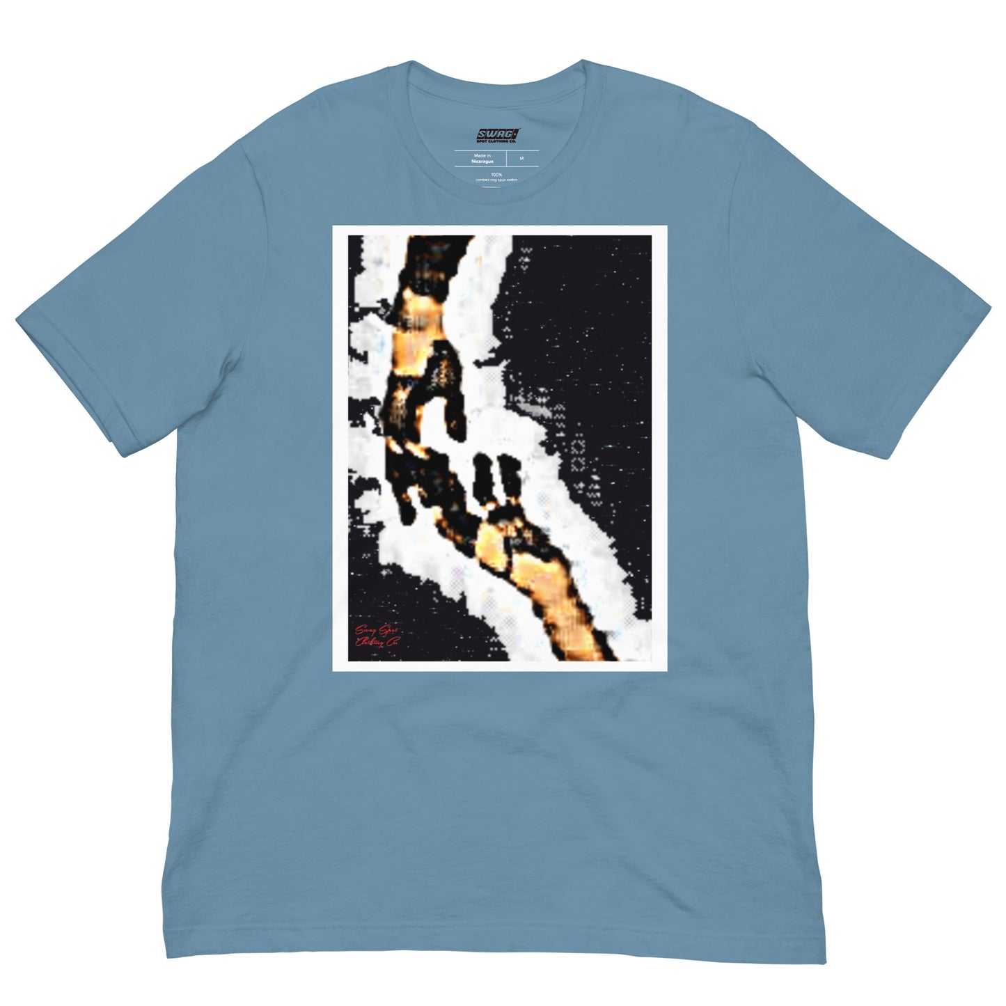 Reaching Unisex Print t-shirt - Swag Spot Clothing Co
