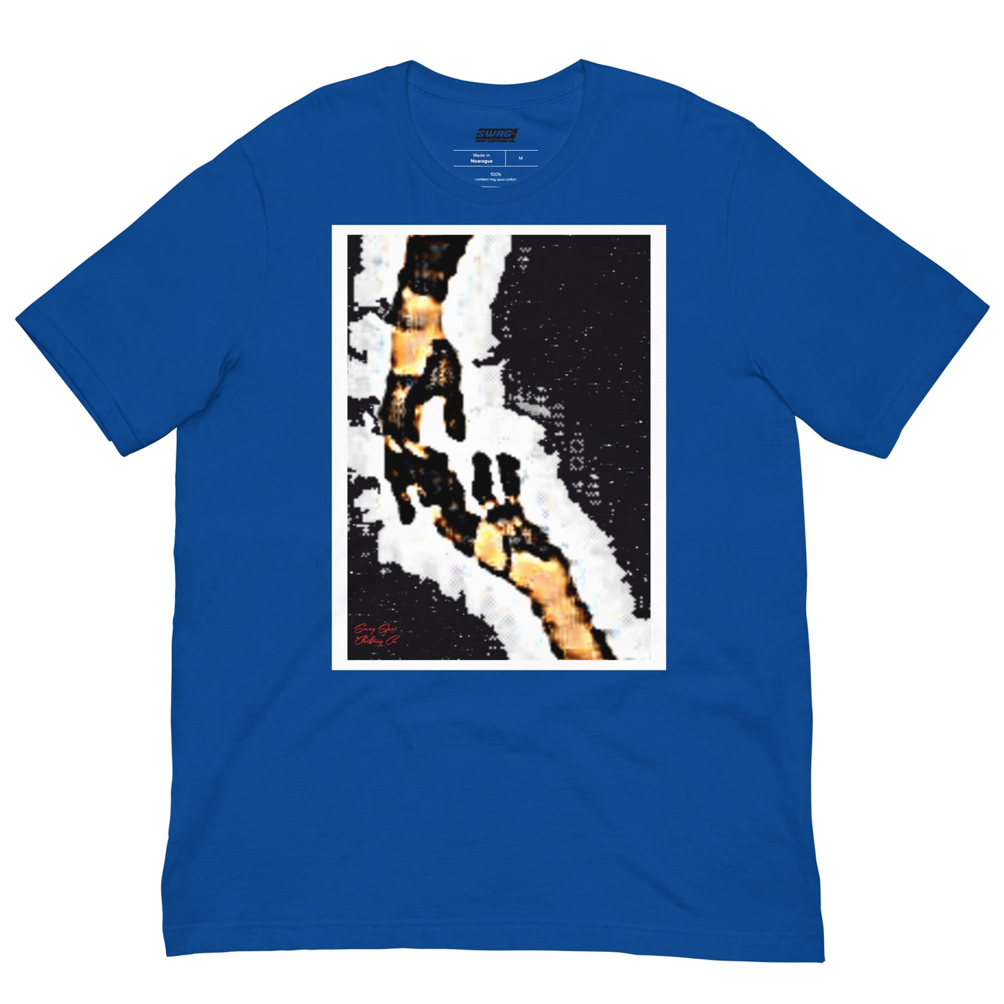 Reaching Unisex Print t-shirt - Swag Spot Clothing Co