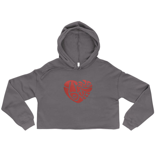 True Love by Wisam Women’s Crop Hoodie - Swag Spot Clothing Co