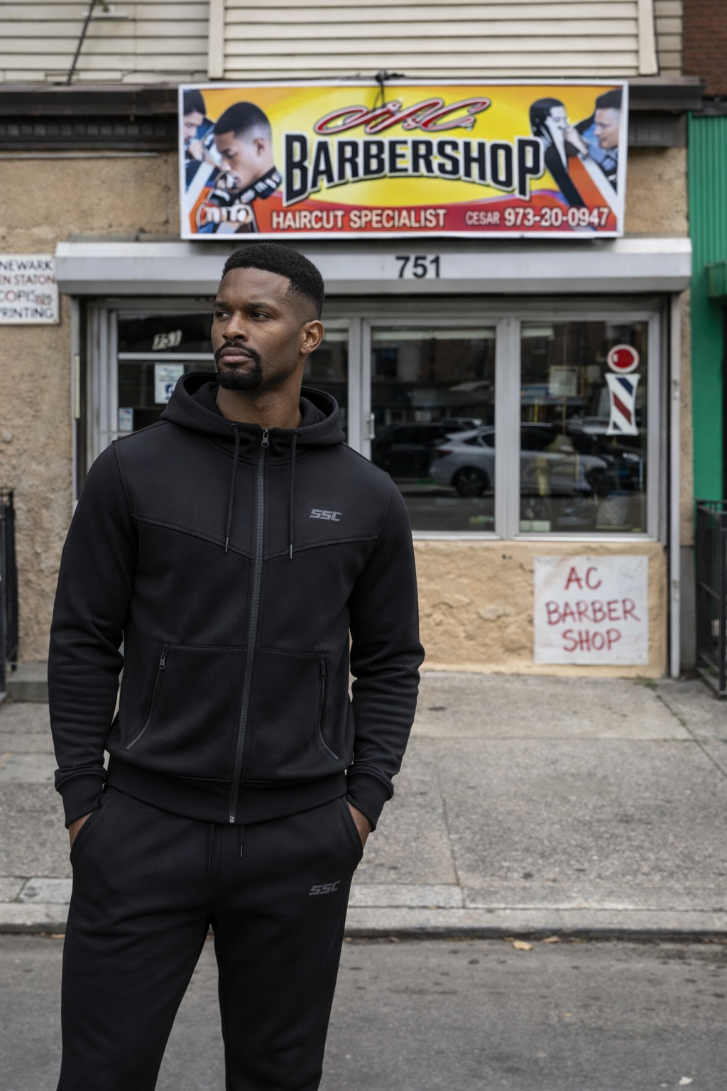 Swag Spot Clothing Co SSC CORE Black Tech Suit apparel