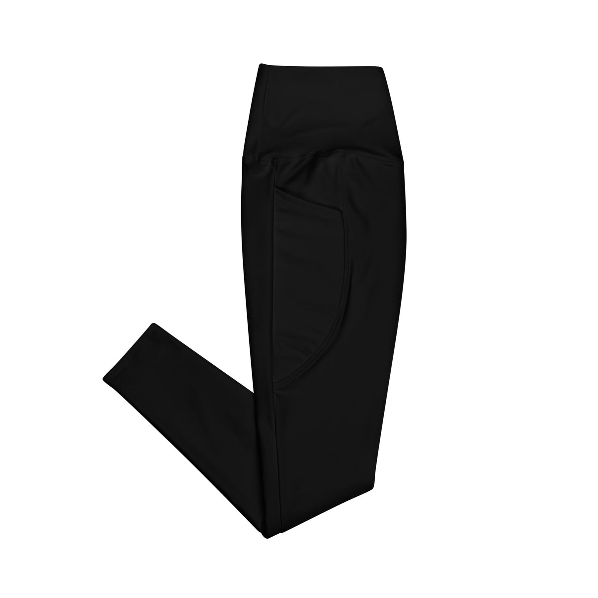 Right view of SSC Black / Bone Leggings