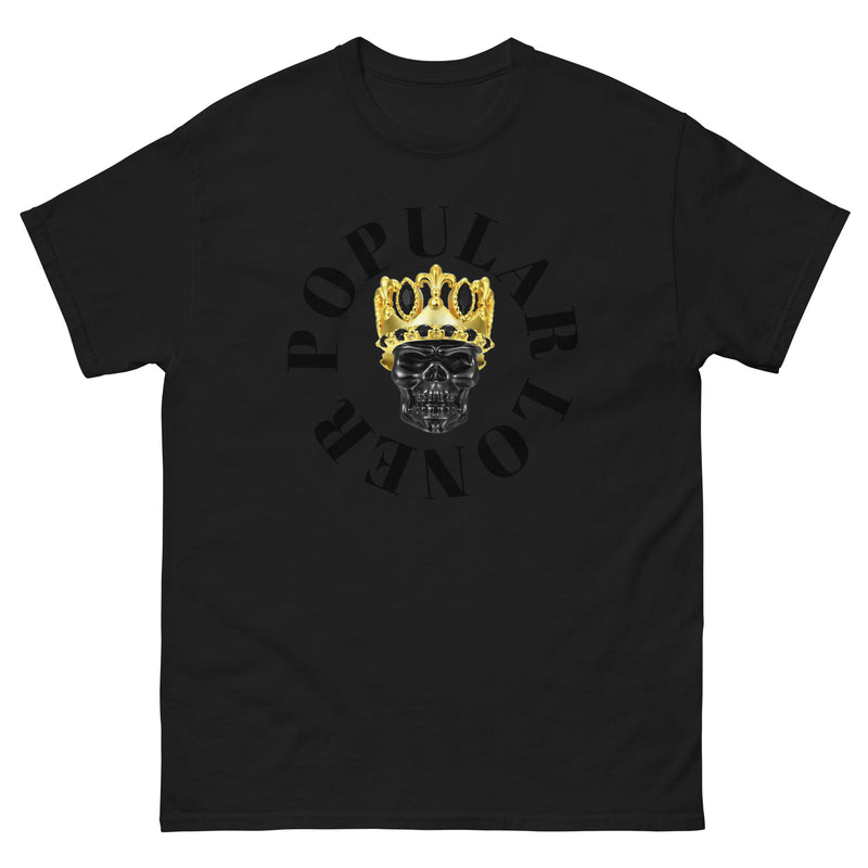 Popular Loner Skull Unisex Printed T-Shirt