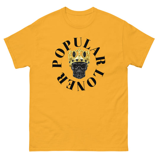 Popular Loner Skull Unisex Printed T-Shirt - Swag Spot Clothing Co